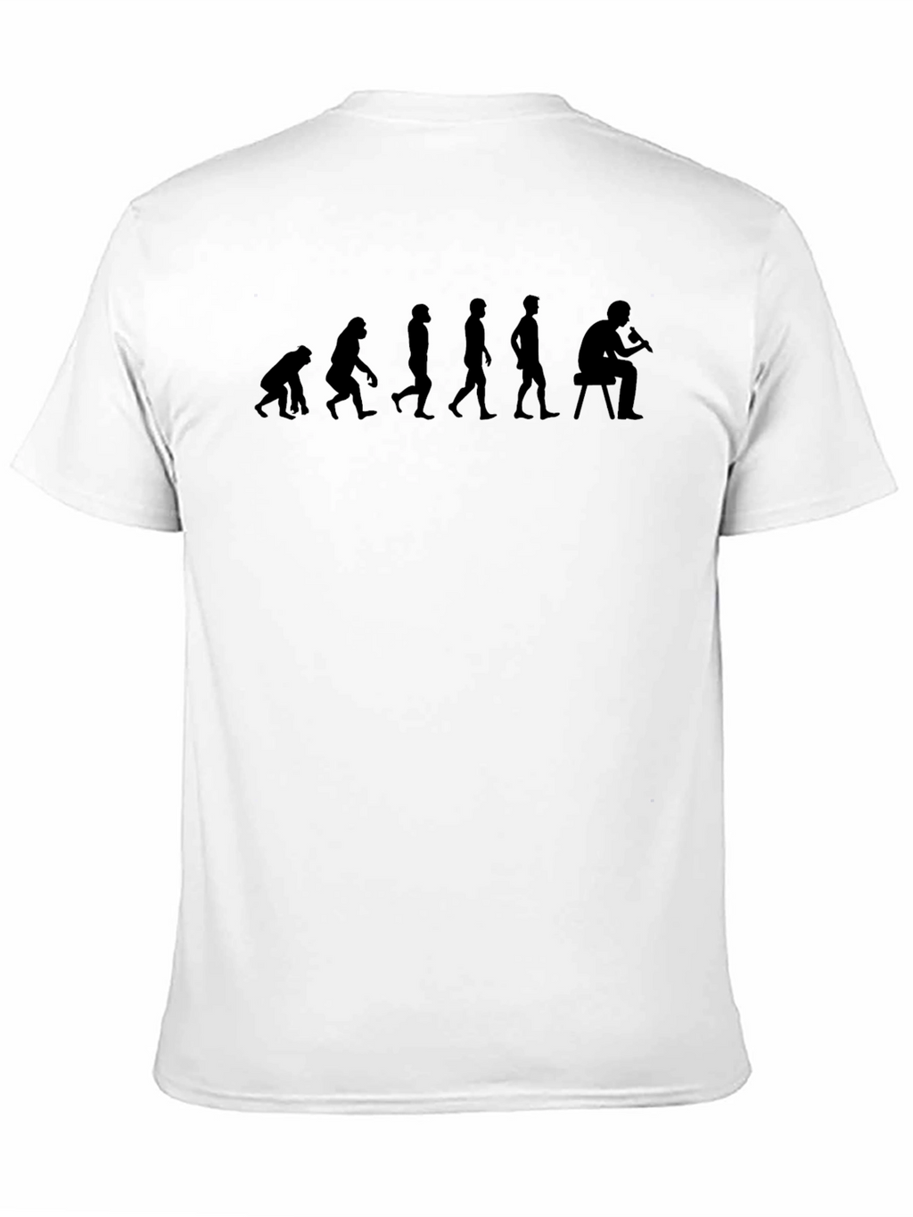 Evolution of a Gamer Black T-Shirt