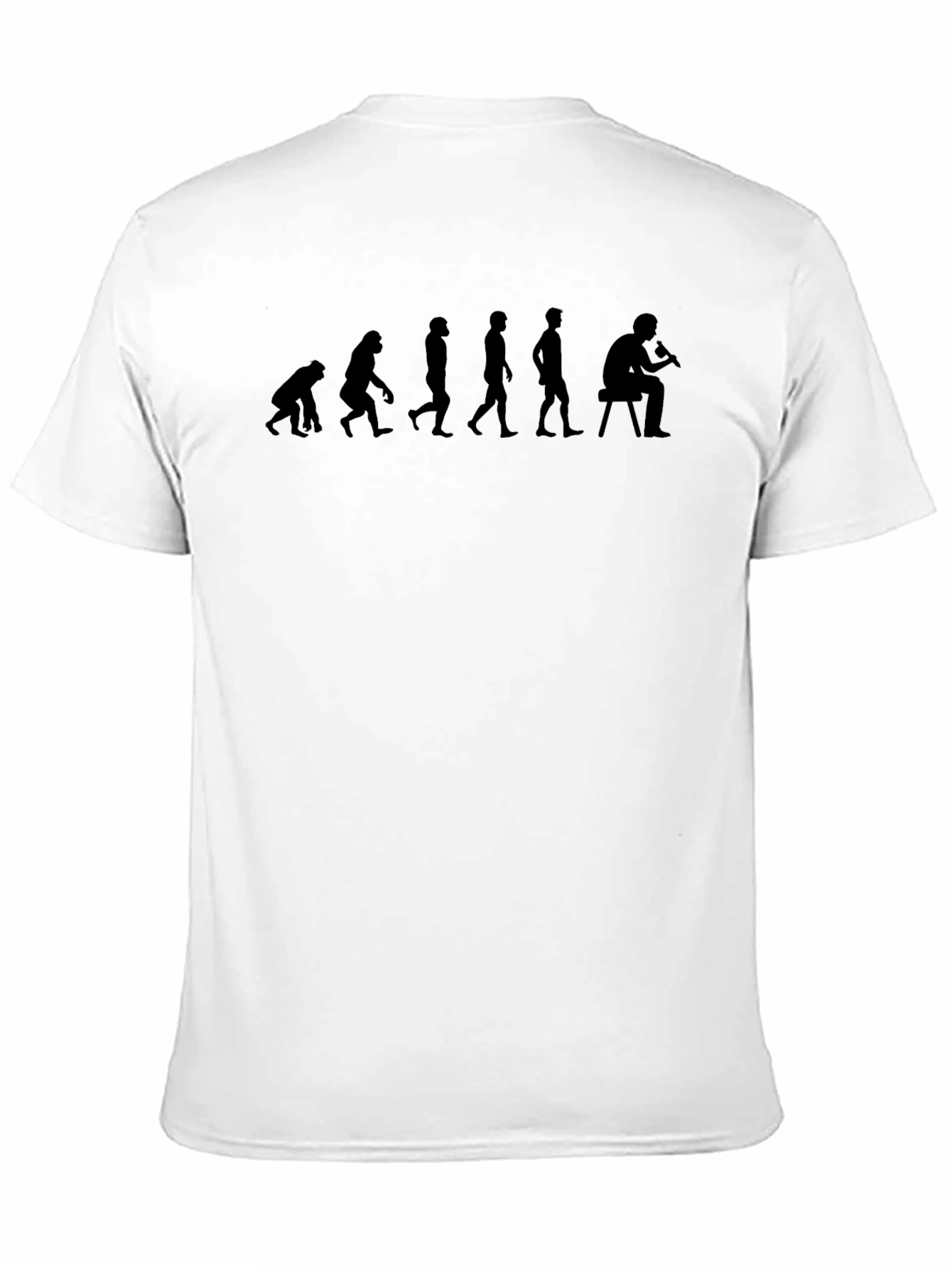 Evolution of a Gamer Black T-Shirt