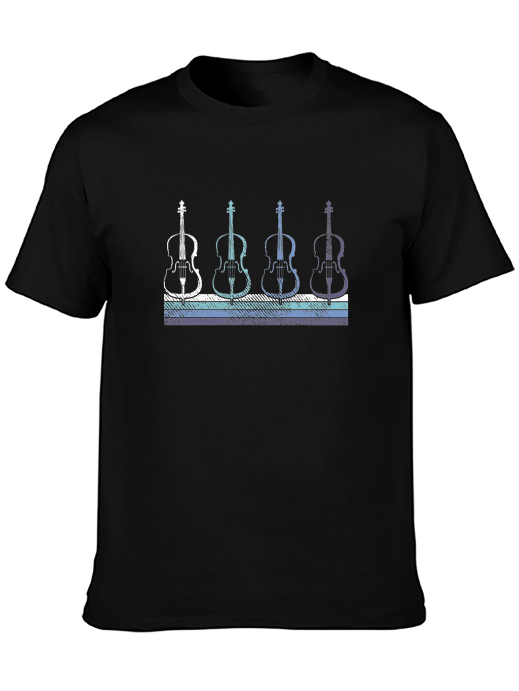 Retro Cello T-Shirt - Music Lover Tee