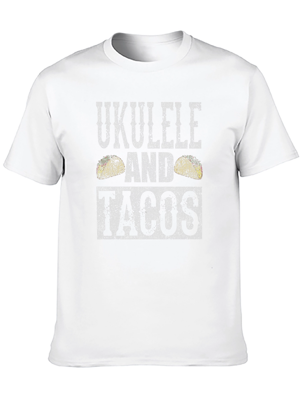 Ukulele and Tacos Graphic T-Shirt