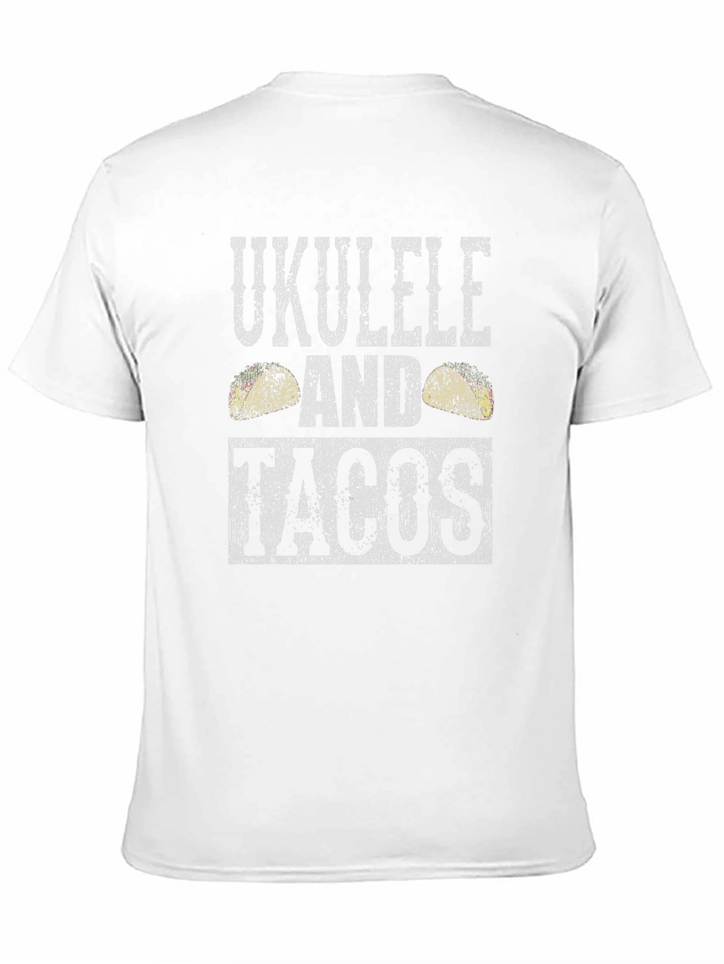 Ukulele and Tacos Graphic T-Shirt