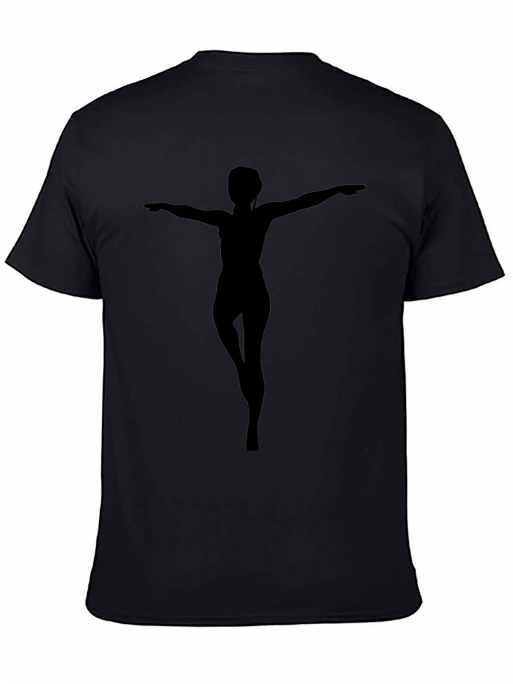 Silhouette Graphic Tee - Mens Black T-Shirt