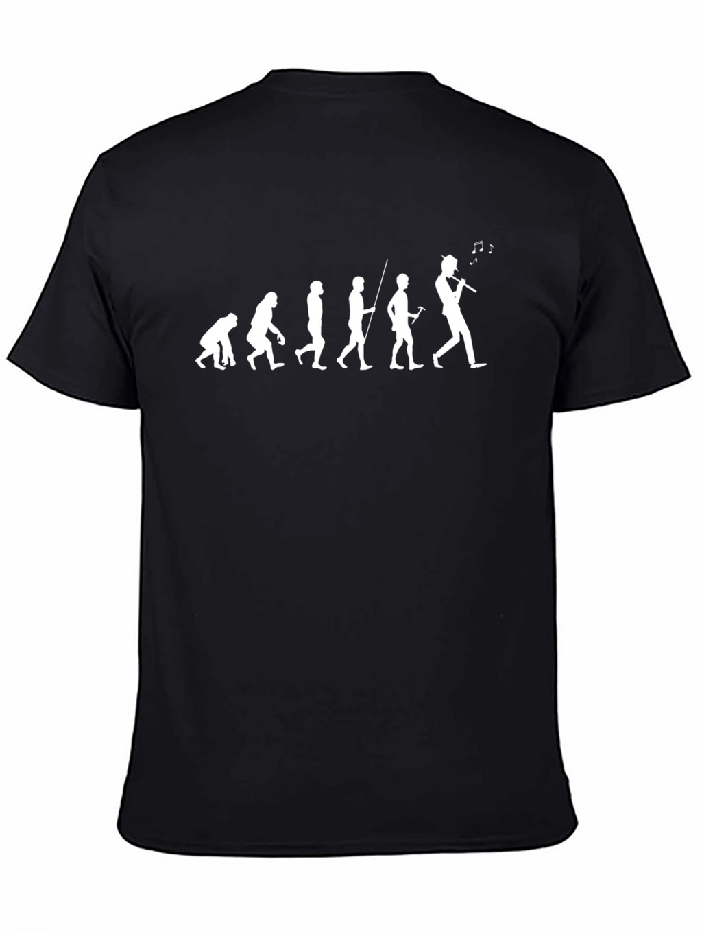 Evolution of Music T-Shirt - Black