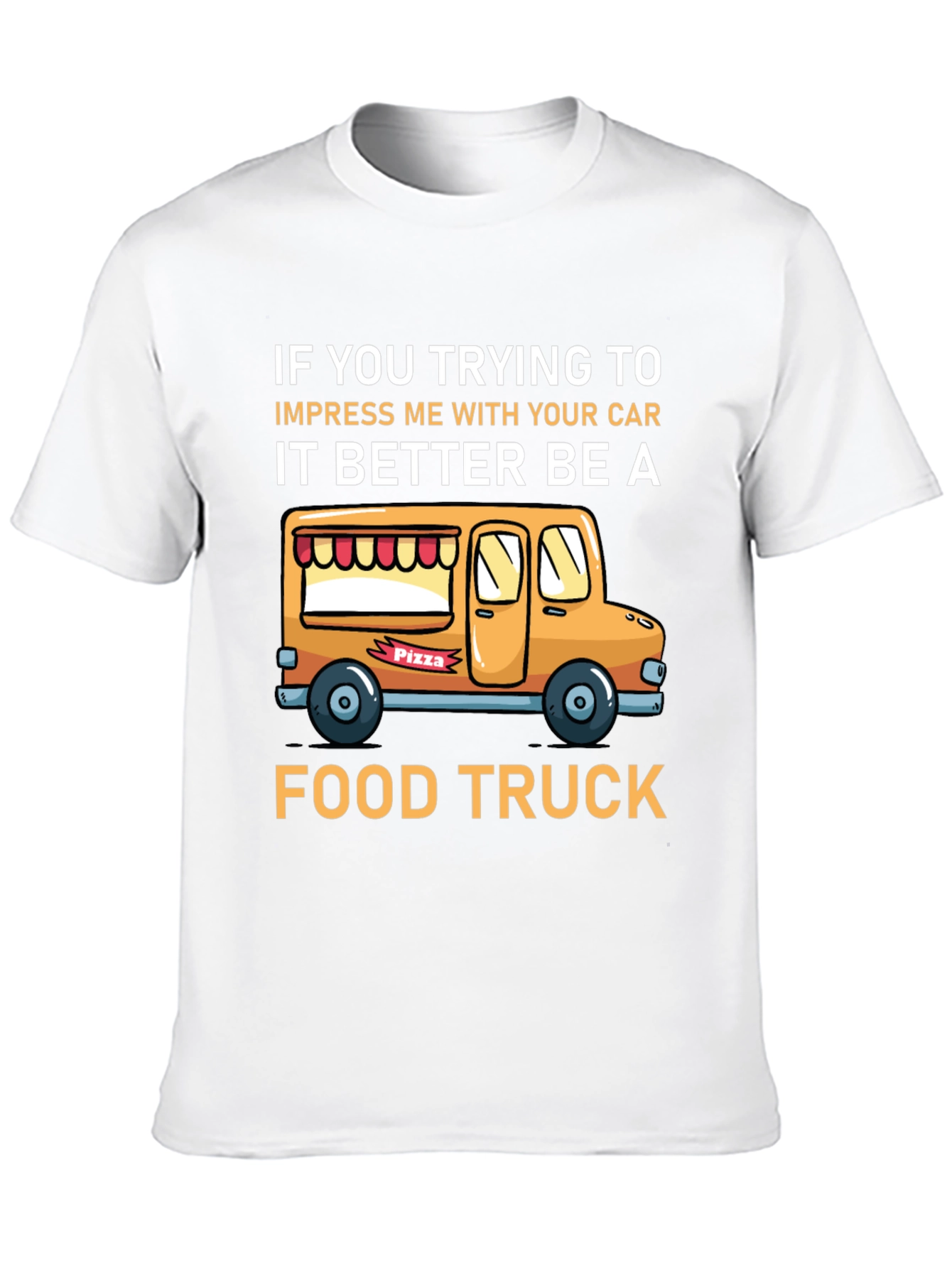 Funny Food Truck Graphic T-Shirt