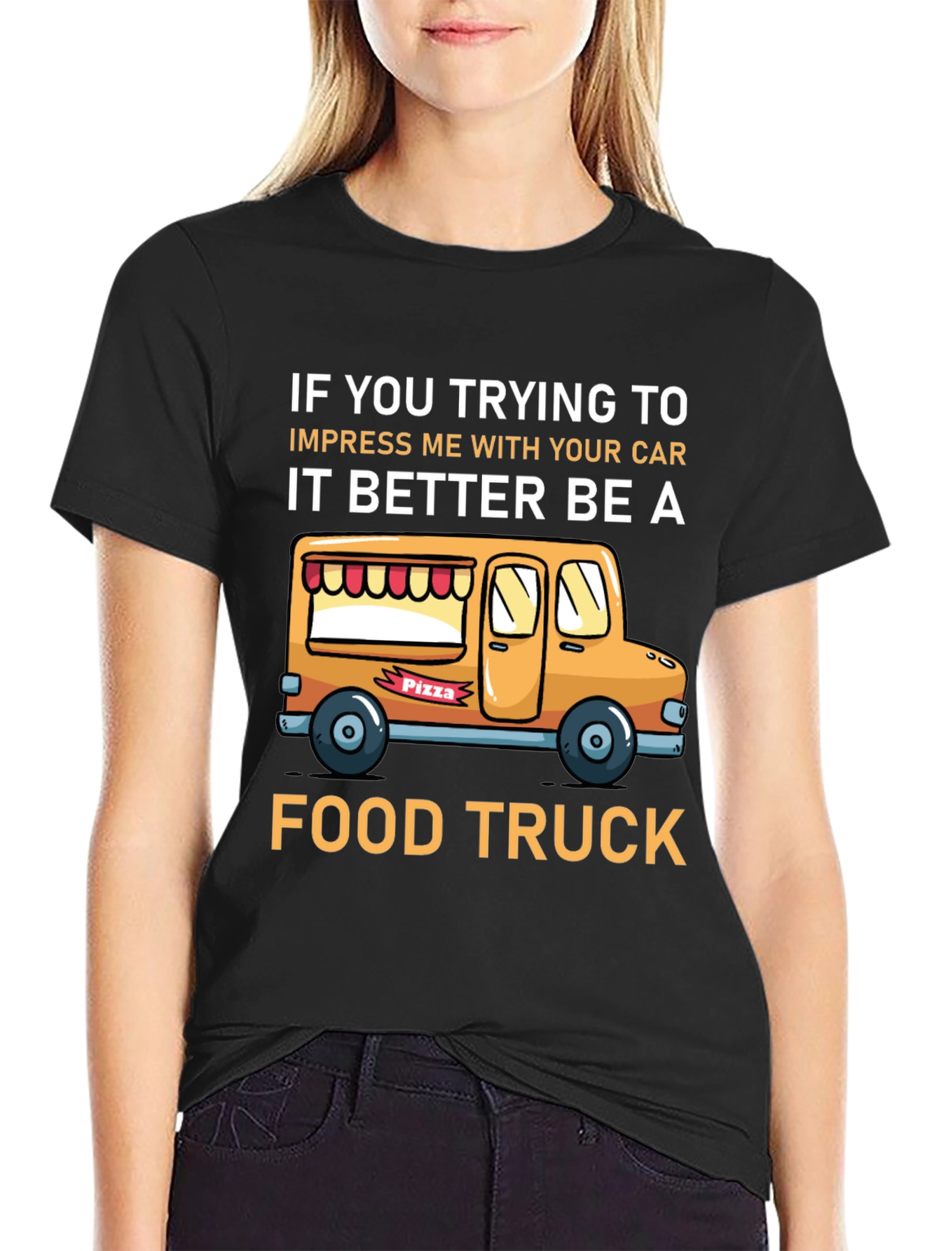 Funny Food Truck Graphic T-Shirt
