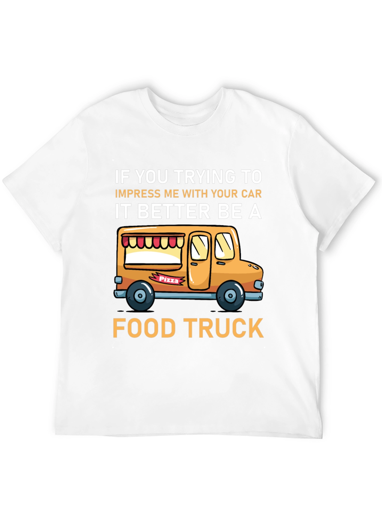 Funny Food Truck Graphic T-Shirt