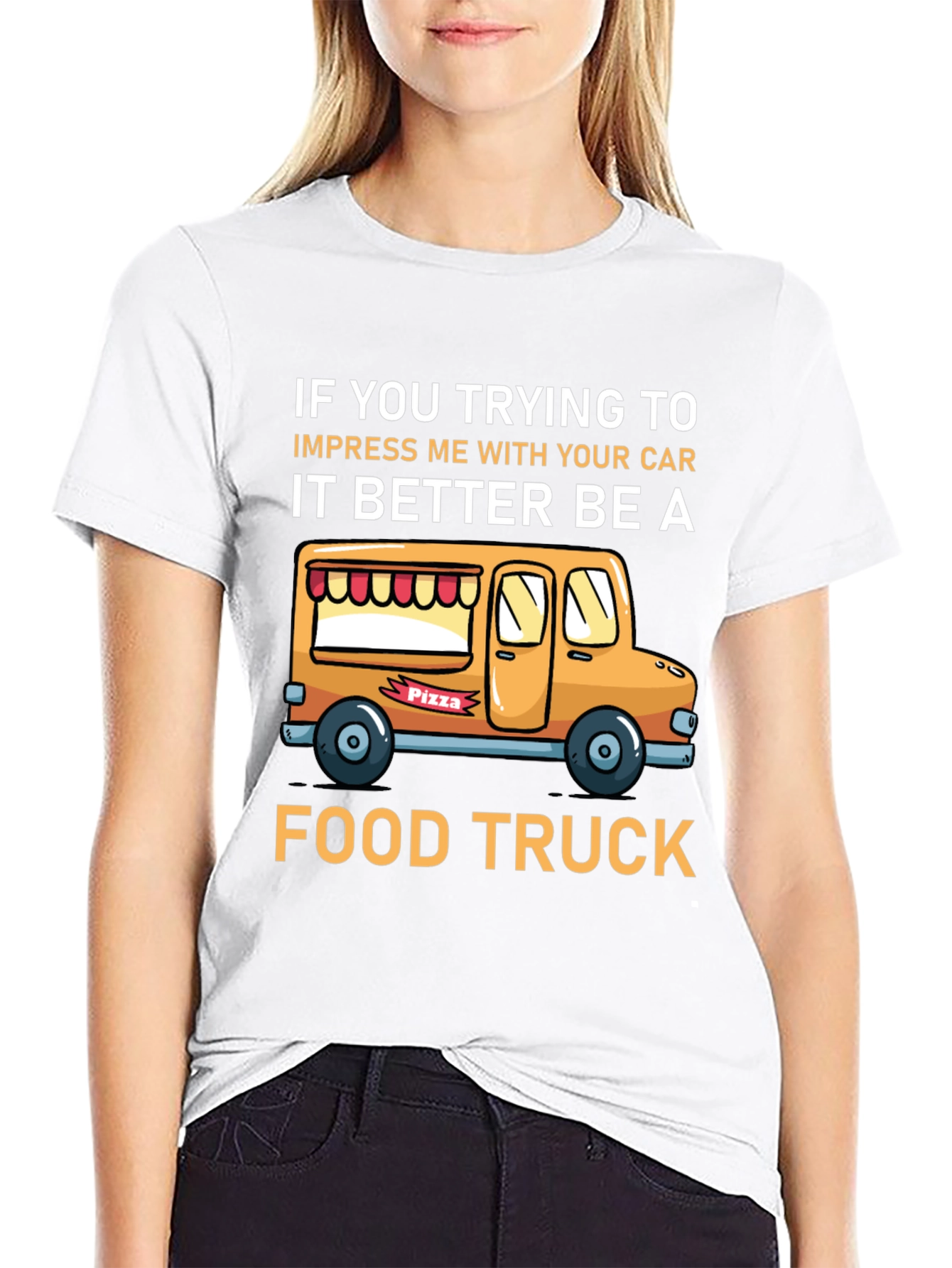 Funny Food Truck Graphic T-Shirt