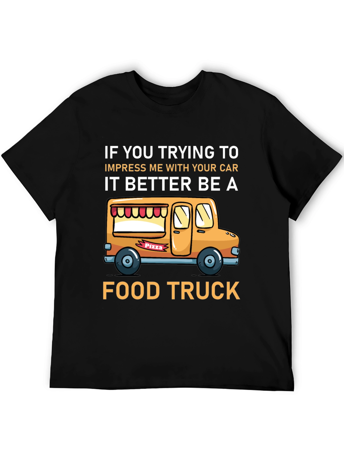 Funny Food Truck Graphic T-Shirt