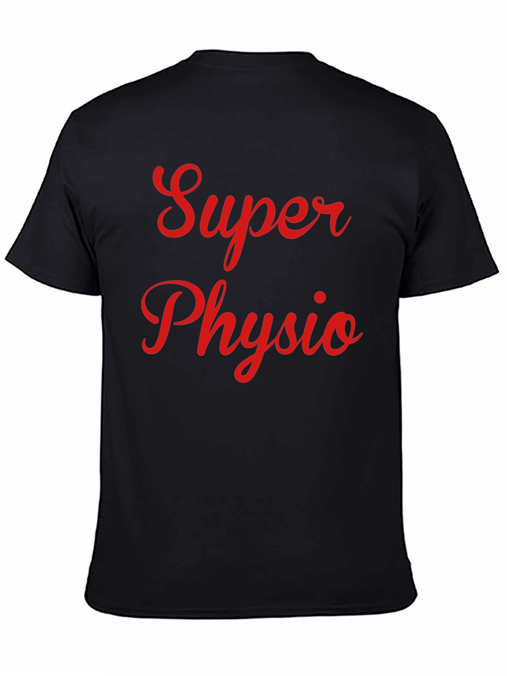 Super Physio T-Shirt - Black Cotton