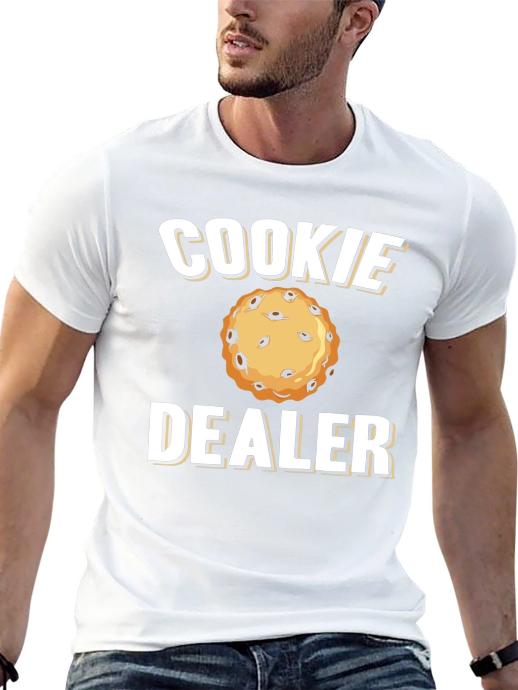 Cookie Dealer Funny Graphic T-Shirt