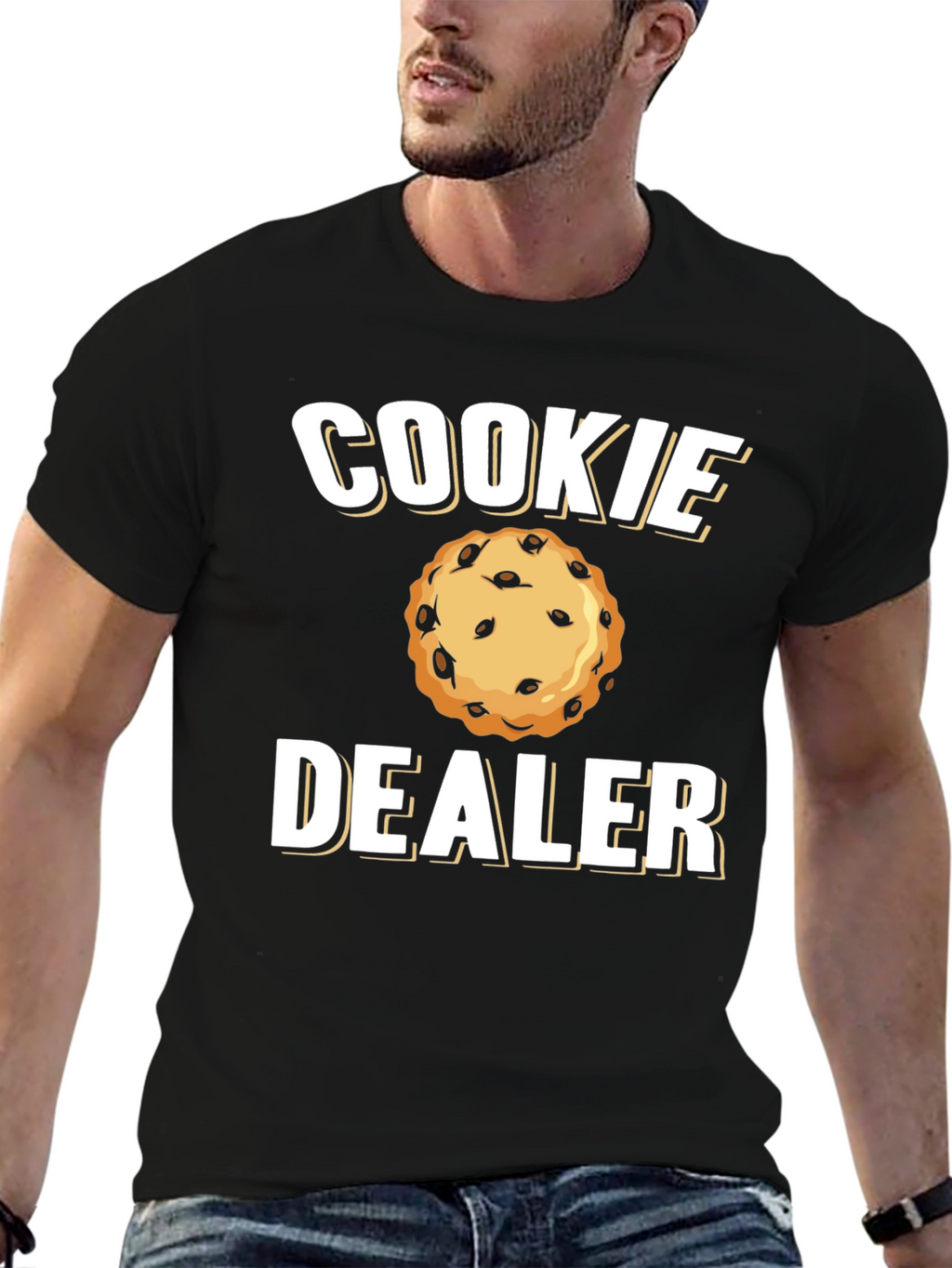 Cookie Dealer Funny Graphic T-Shirt