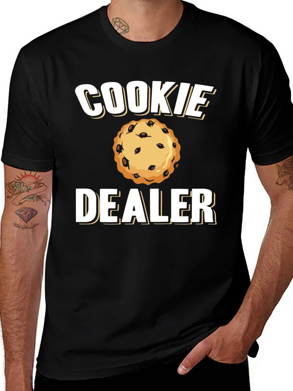 Cookie Dealer Funny Graphic T-Shirt