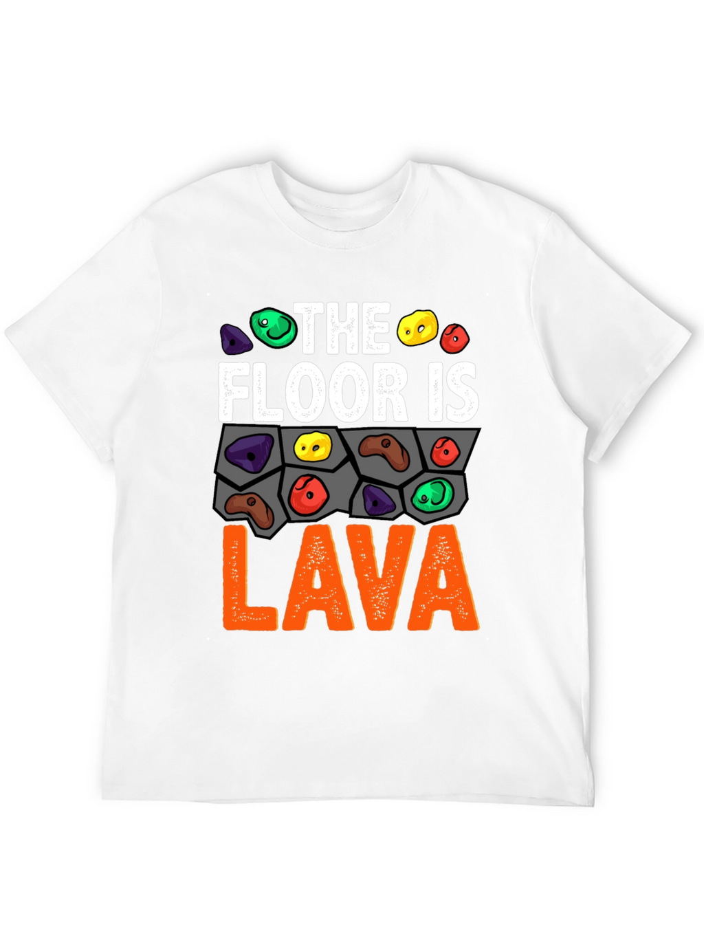 The Floor is Lava Climbing T-Shirt