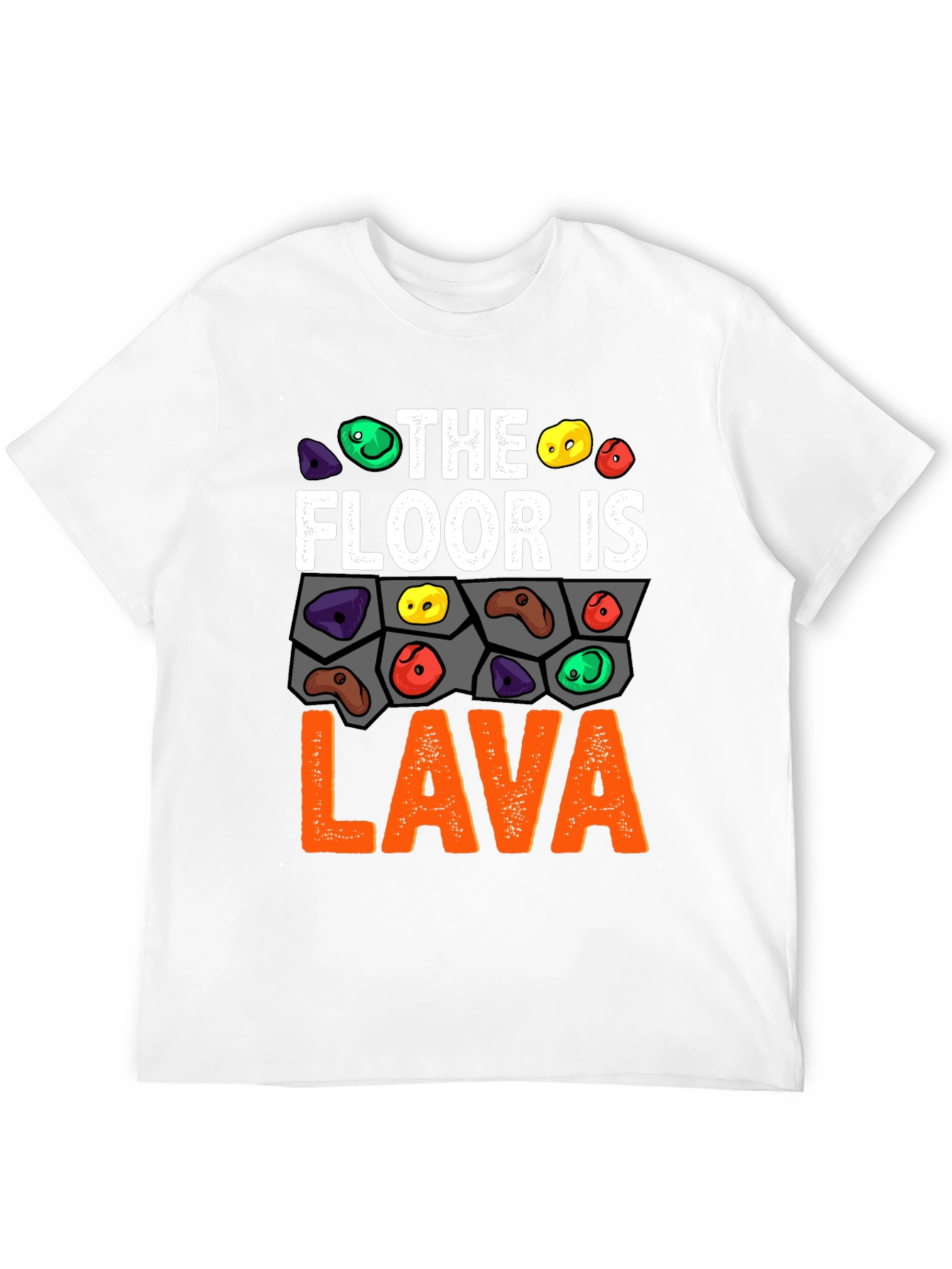 The Floor is Lava Climbing T-Shirt