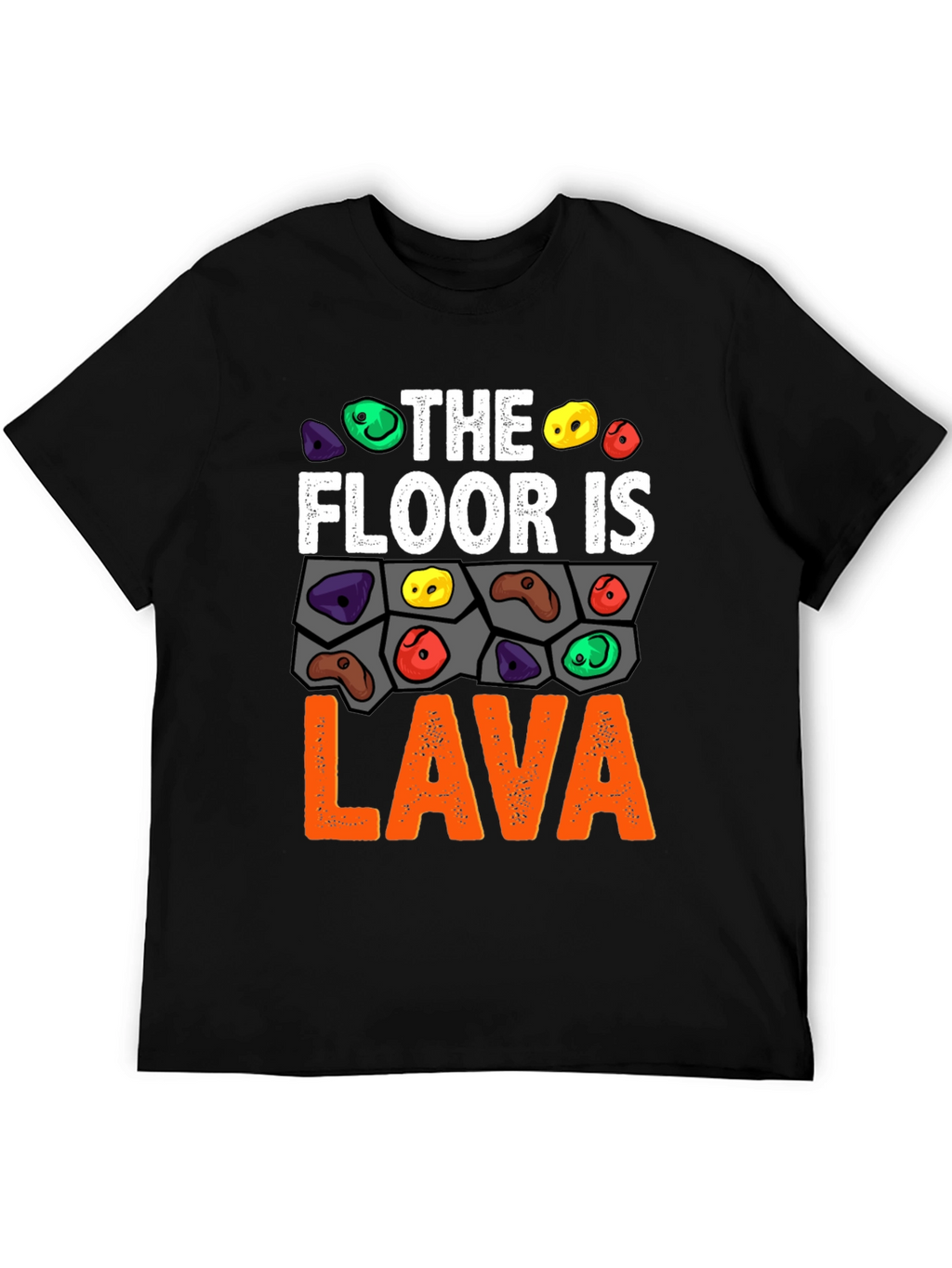 The Floor is Lava Climbing T-Shirt
