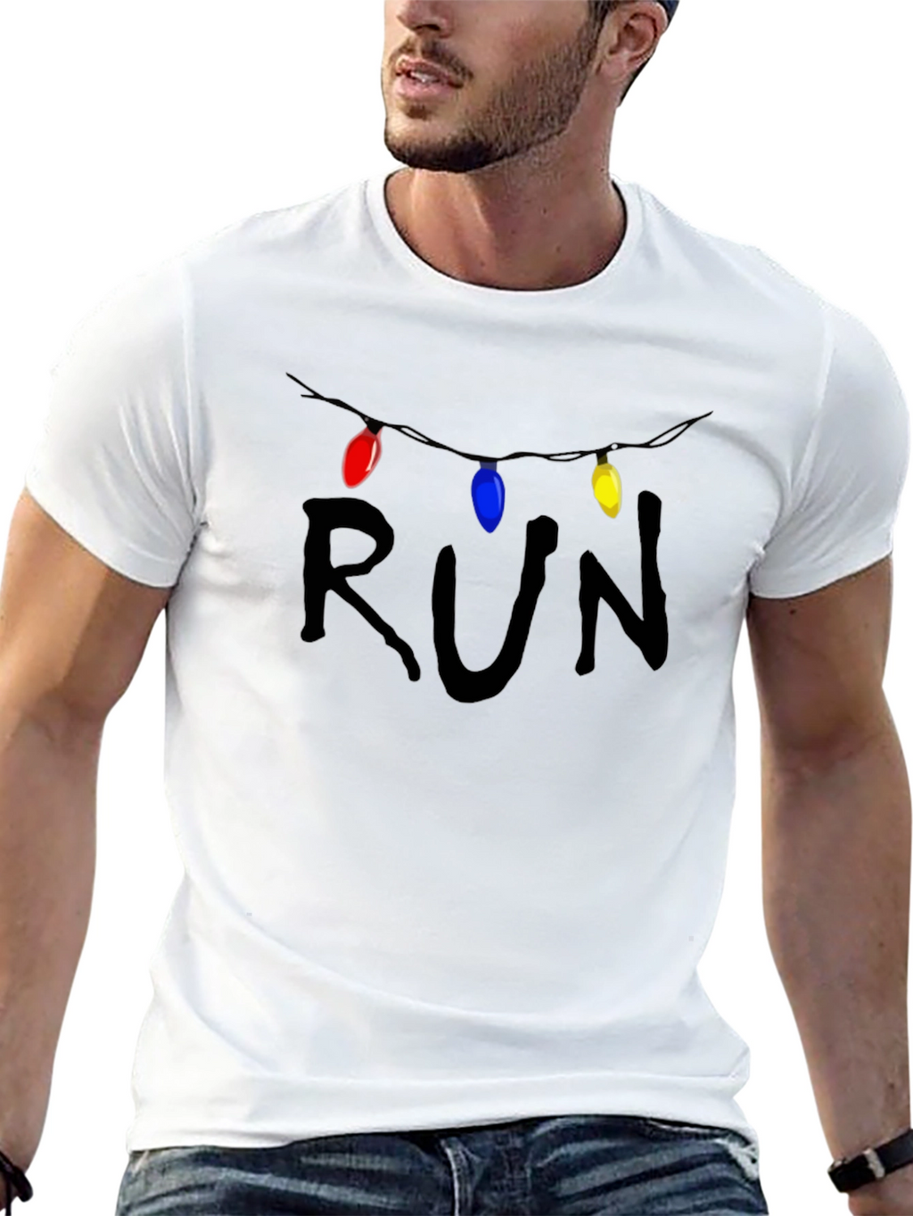 Stranger Things Inspired RUN T-Shirt
