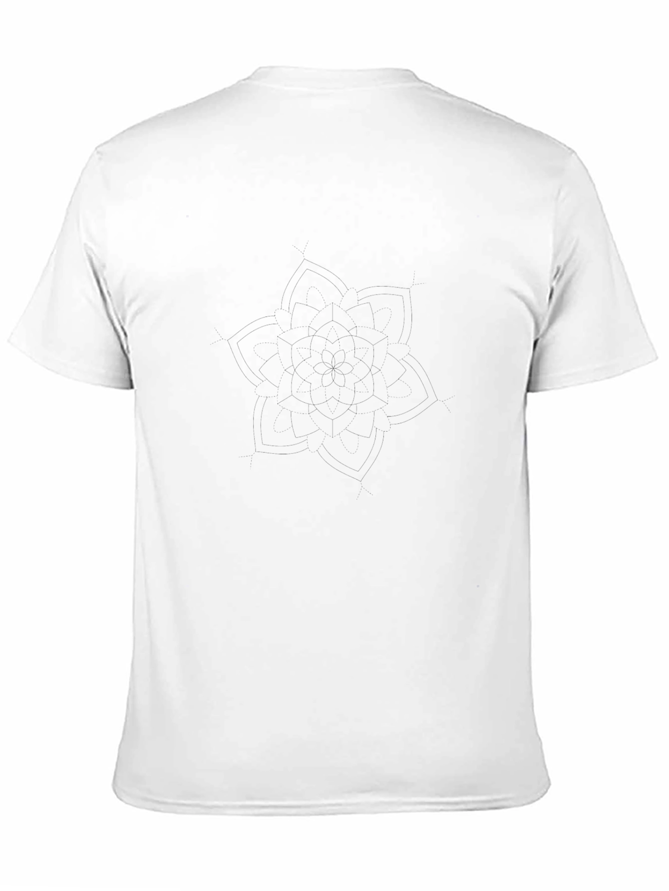 Mens Black Crew Neck T-Shirt