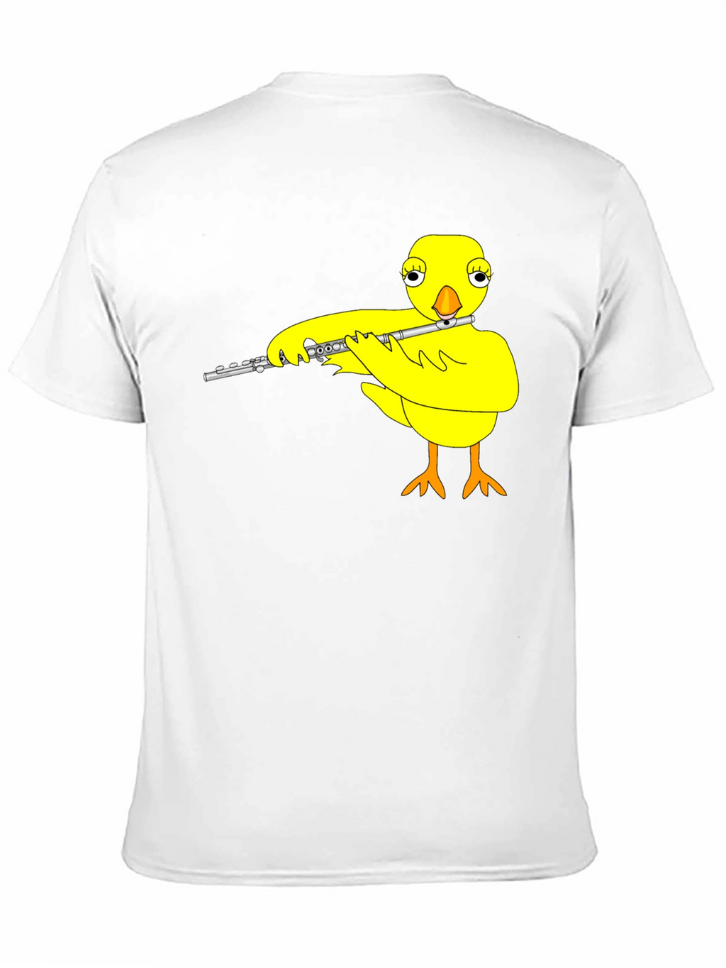 Musical Chick Graphic Tee - Black Cotton T-Shirt