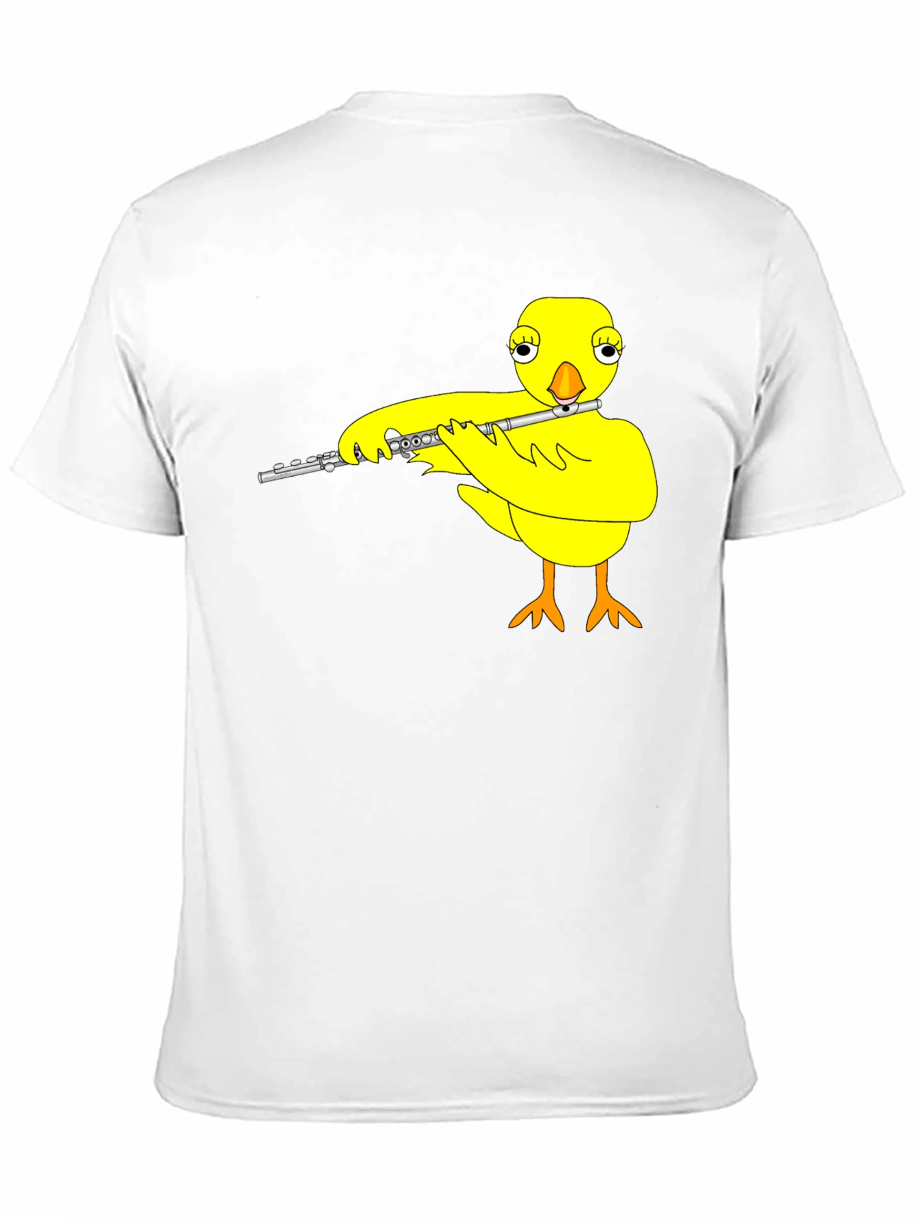 Musical Chick Graphic Tee - Black Cotton T-Shirt