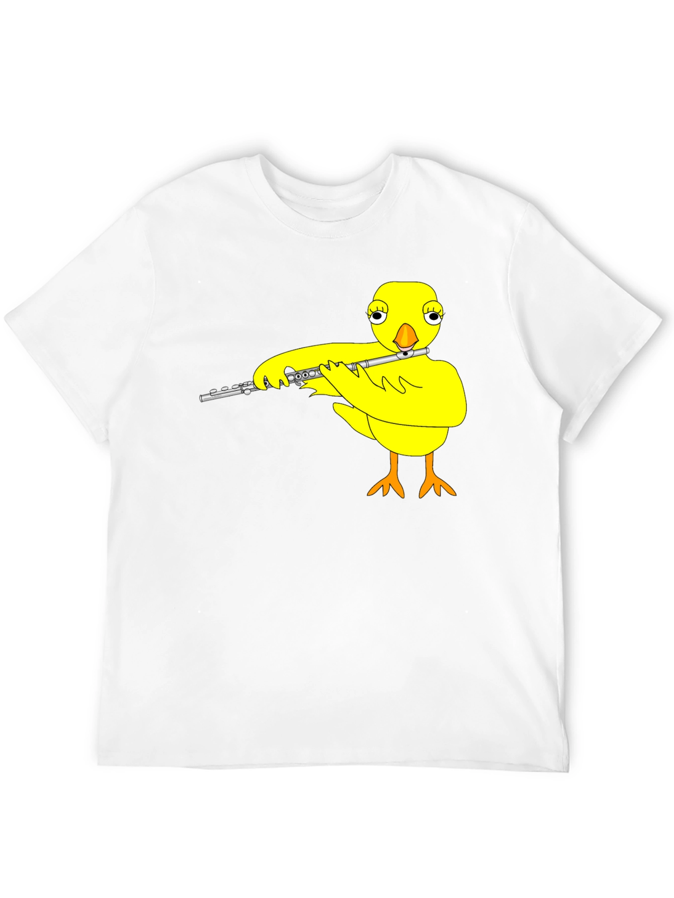 Musical Chick Graphic Tee - Black Cotton T-Shirt