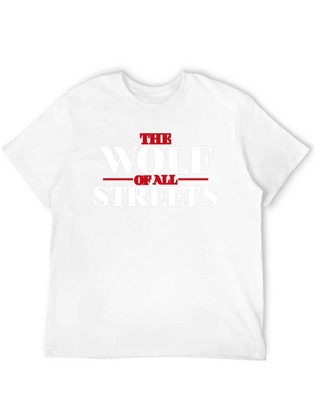 The Wolf Of All Streets Black T-Shirt
