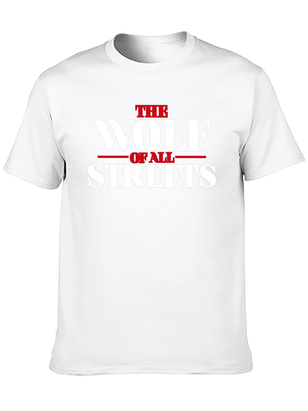 The Wolf Of All Streets Black T-Shirt
