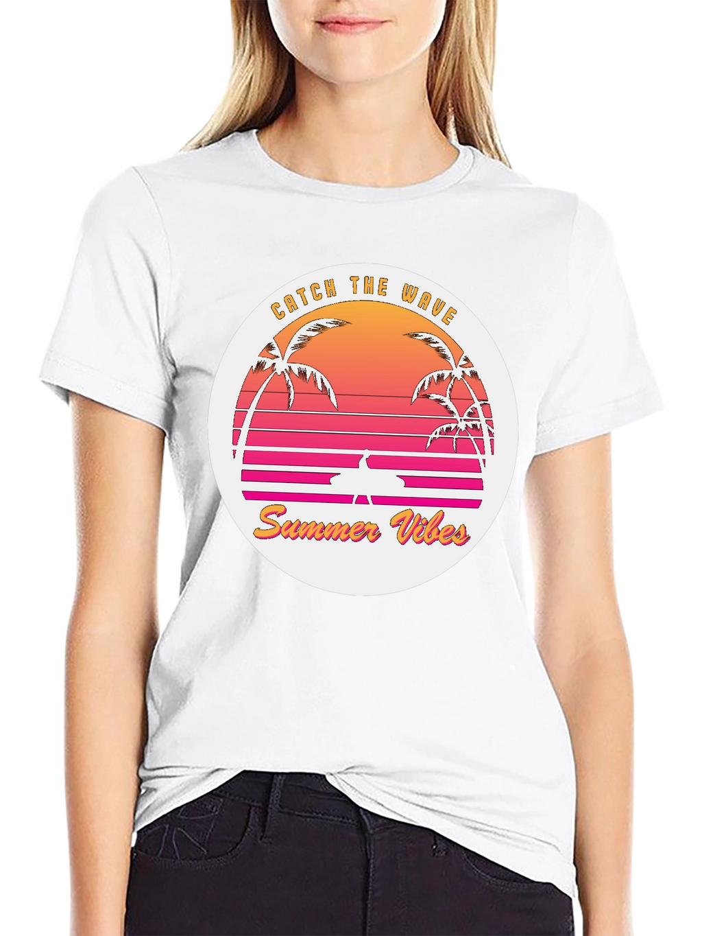 Catch the Wave T-Shirt - Summer Vibes