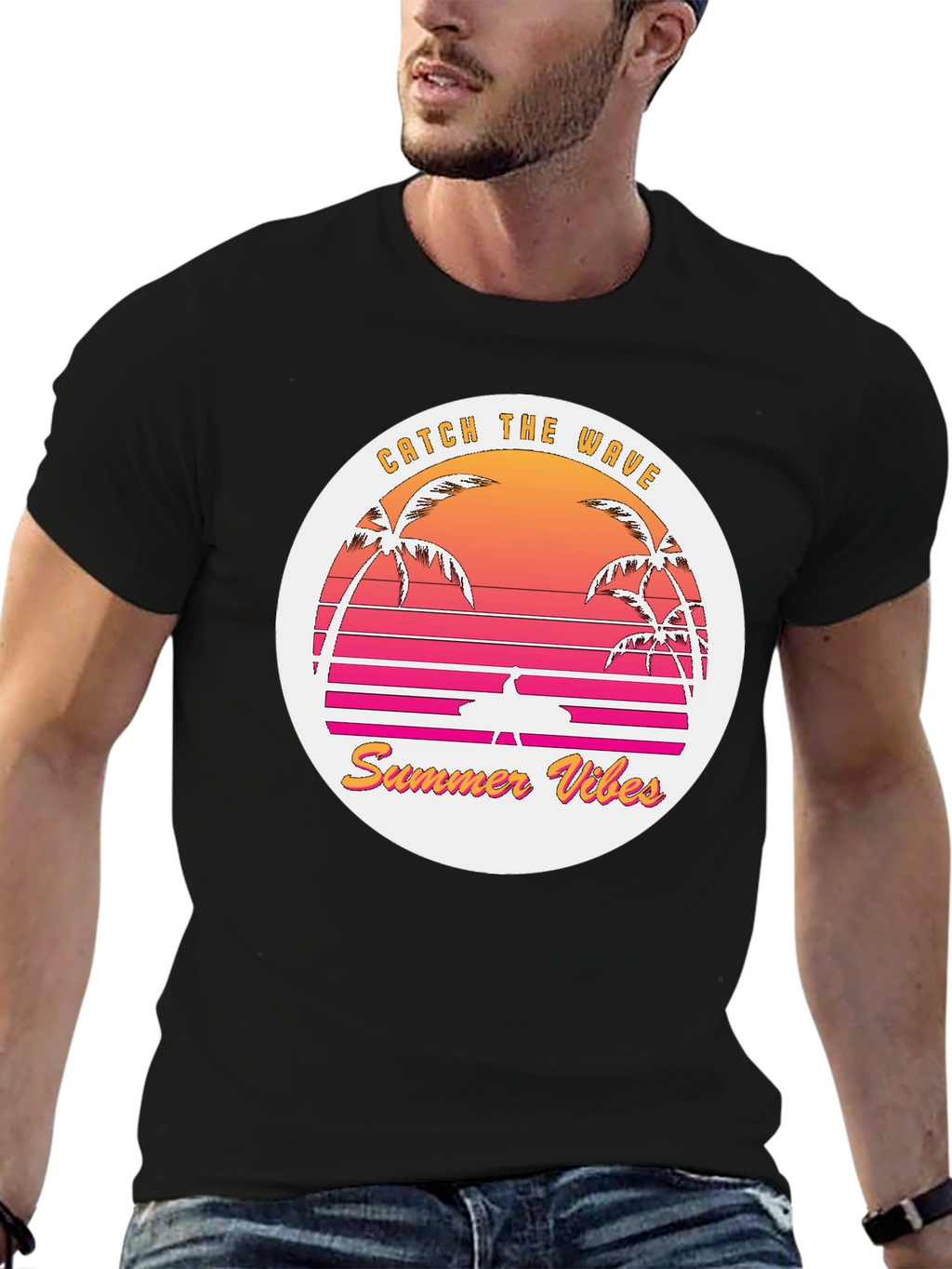 Catch the Wave T-Shirt - Summer Vibes