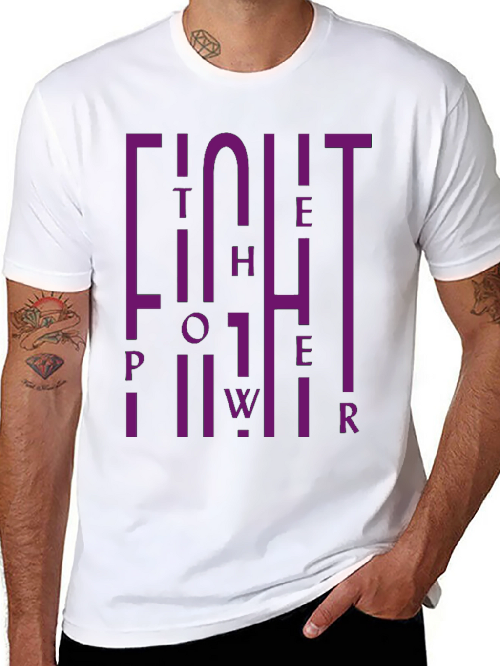 Fight the Power Graphic Tee - Unisex