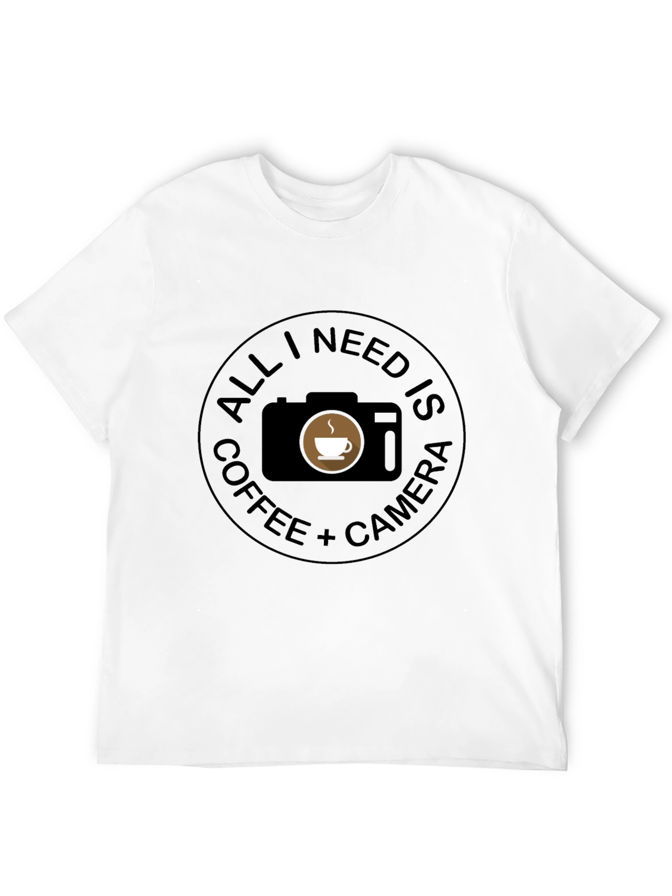 Coffee & Camera T-Shirt - Photographers Essential