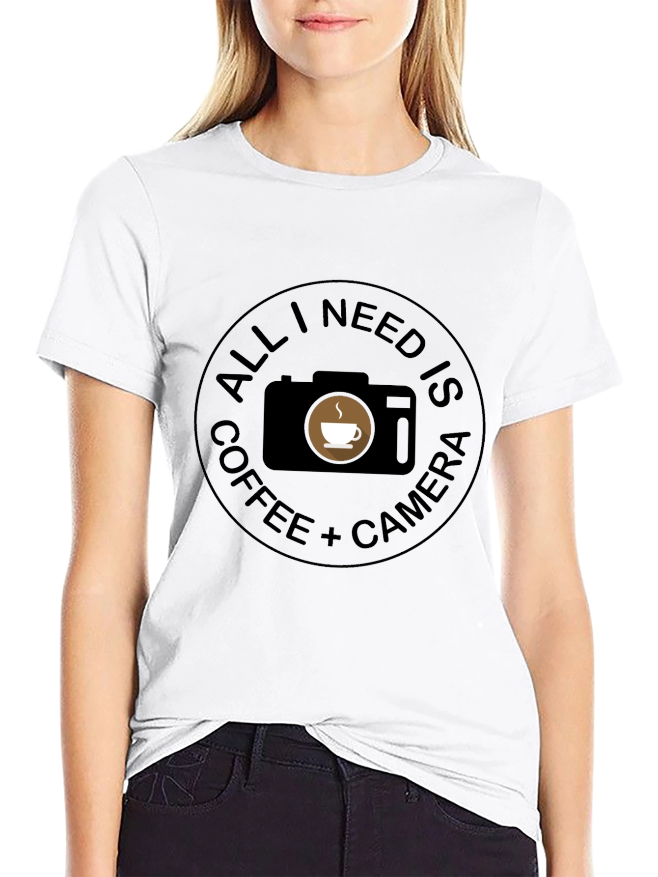 Coffee & Camera T-Shirt - Photographers Essential