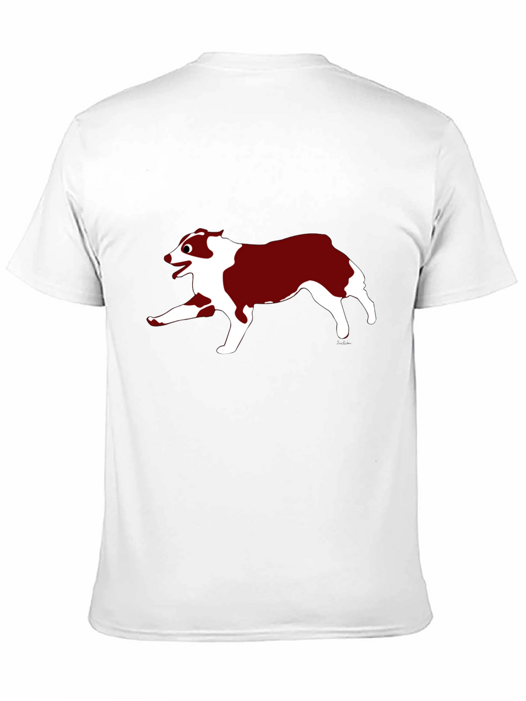 Dog Graphic Black T-Shirt