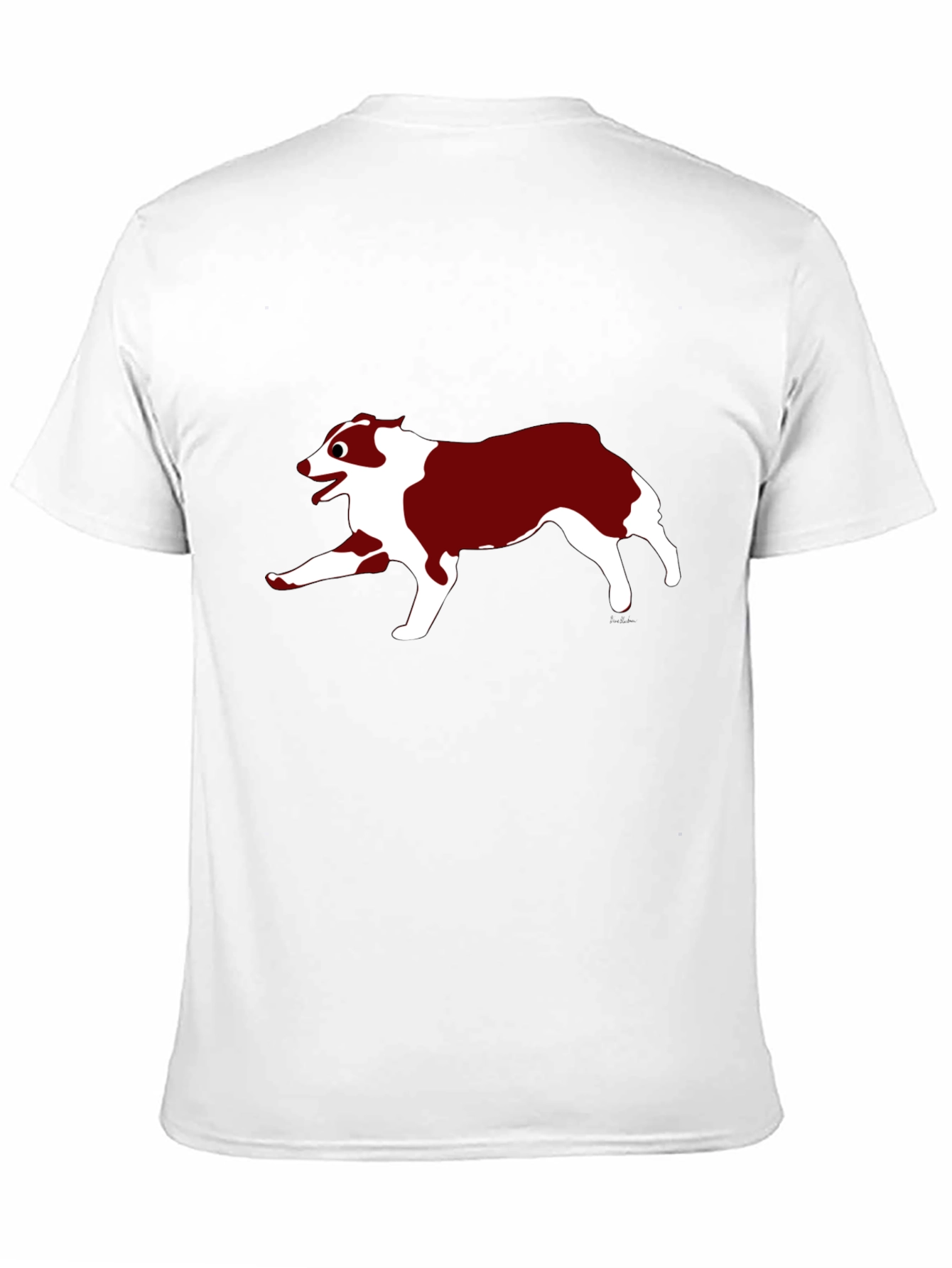 Dog Graphic Black T-Shirt