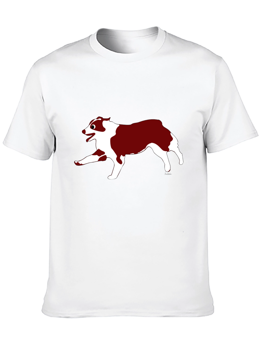 Dog Graphic Black T-Shirt