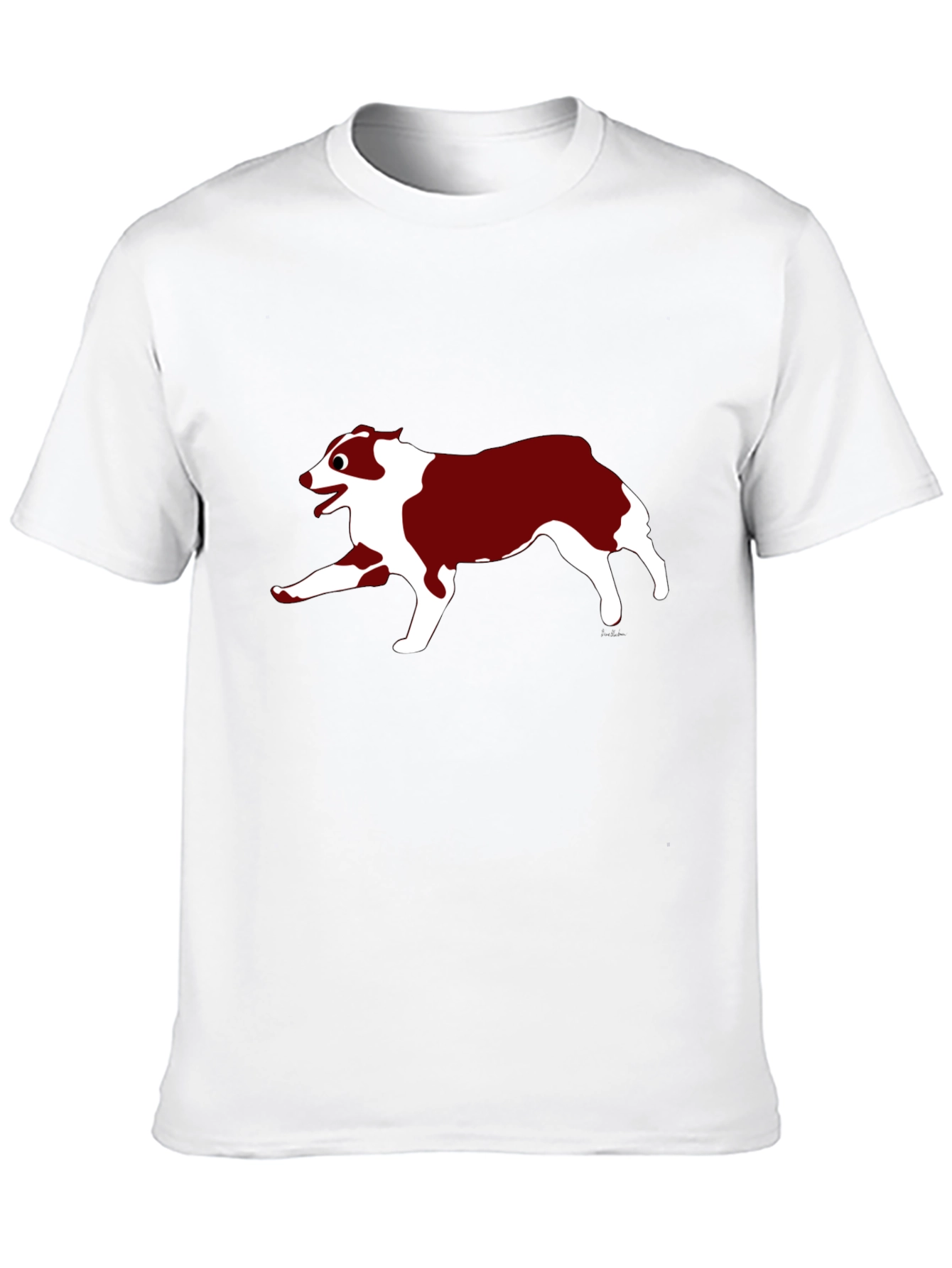 Dog Graphic Black T-Shirt