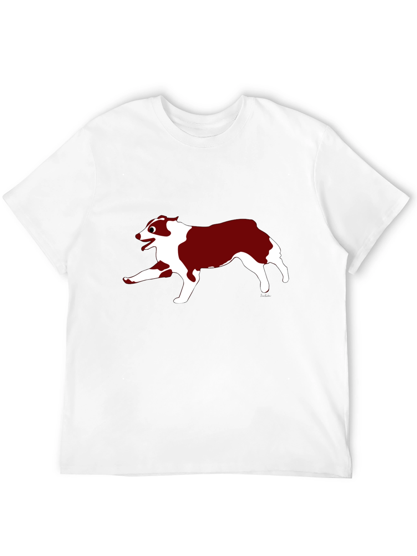 Dog Graphic Black T-Shirt
