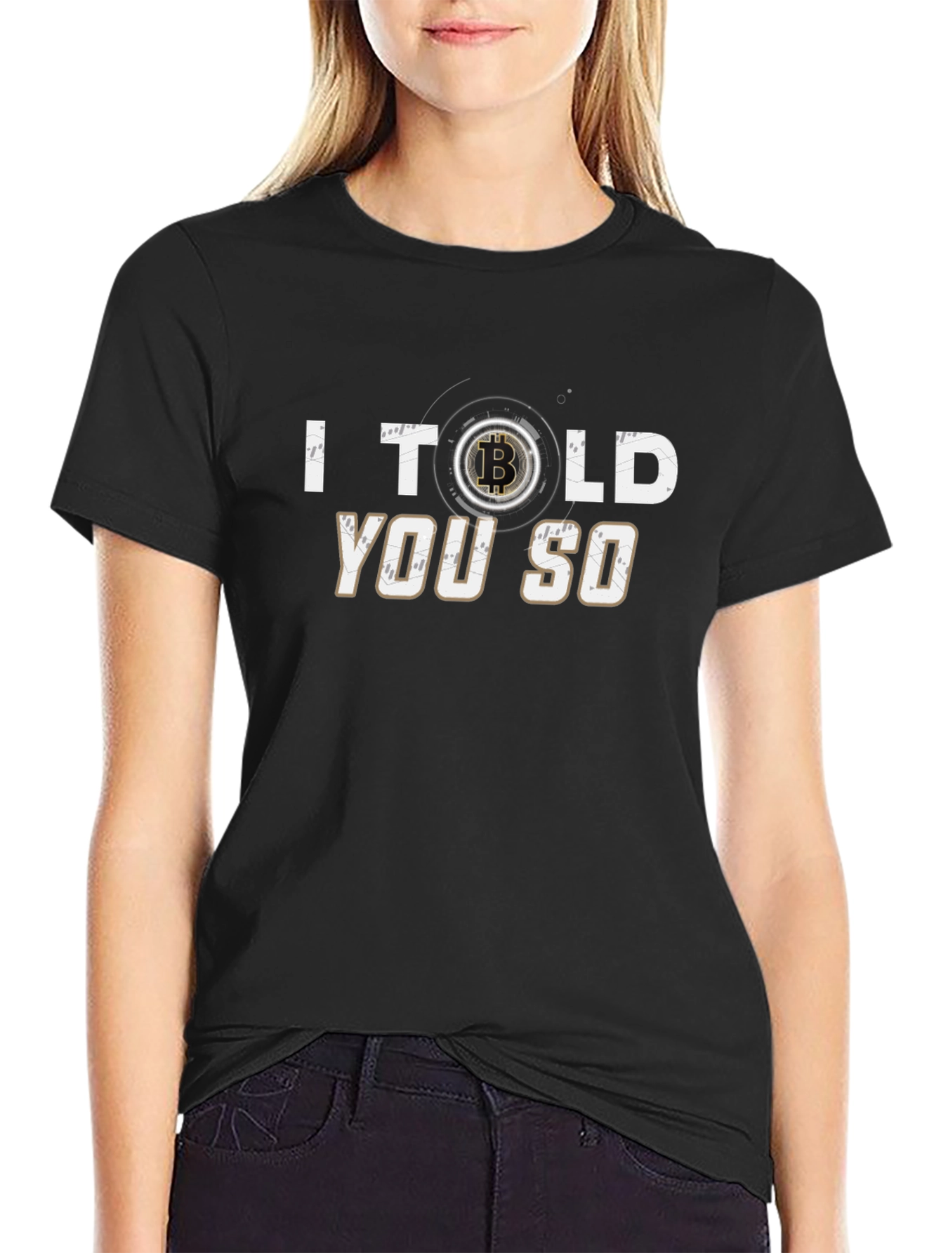 I Told You So Bitcoin T-Shirt Crypto Investor