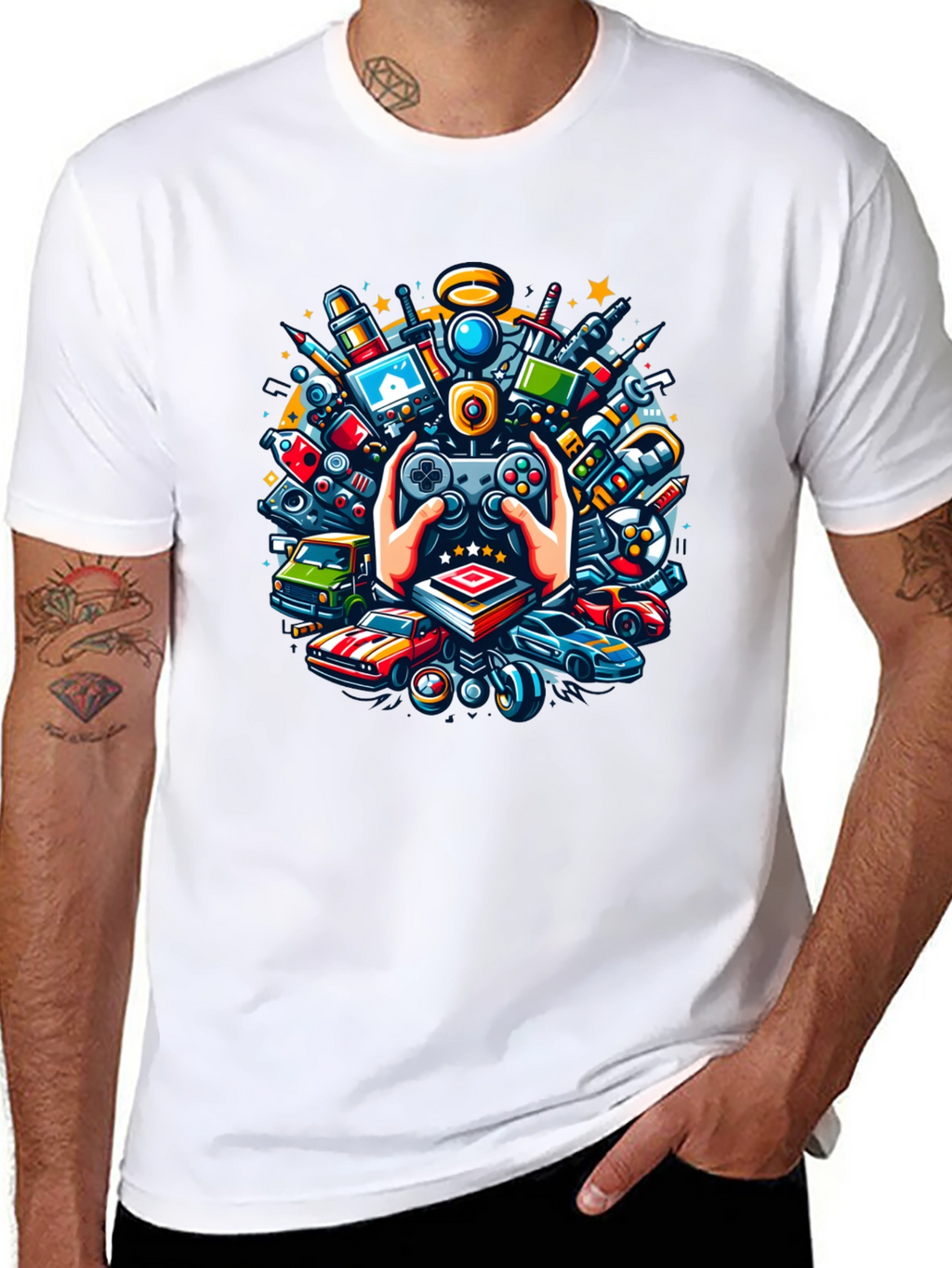 Gamers Delight Black T-Shirt