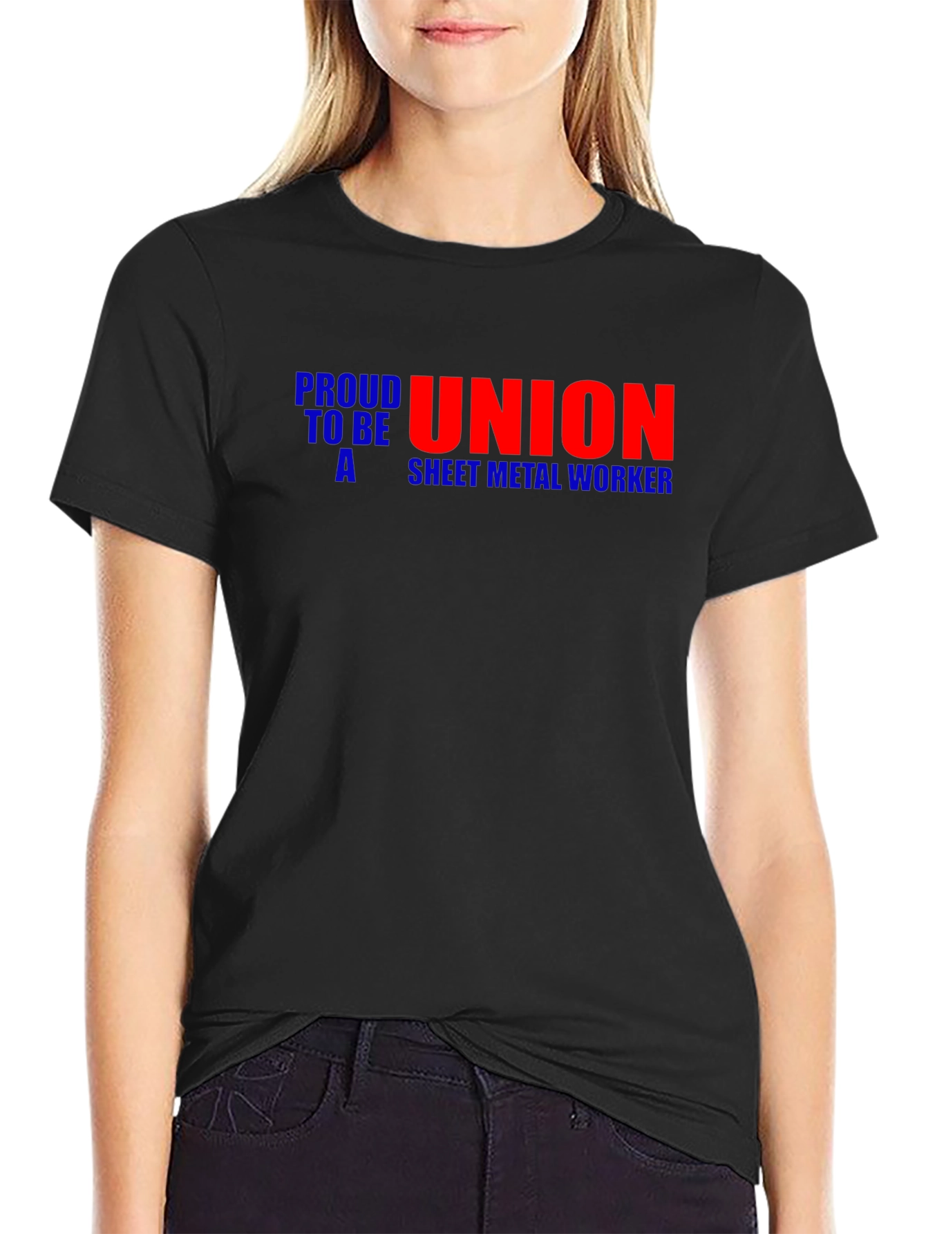 Proud Union Sheet Metal Worker T-Shirt