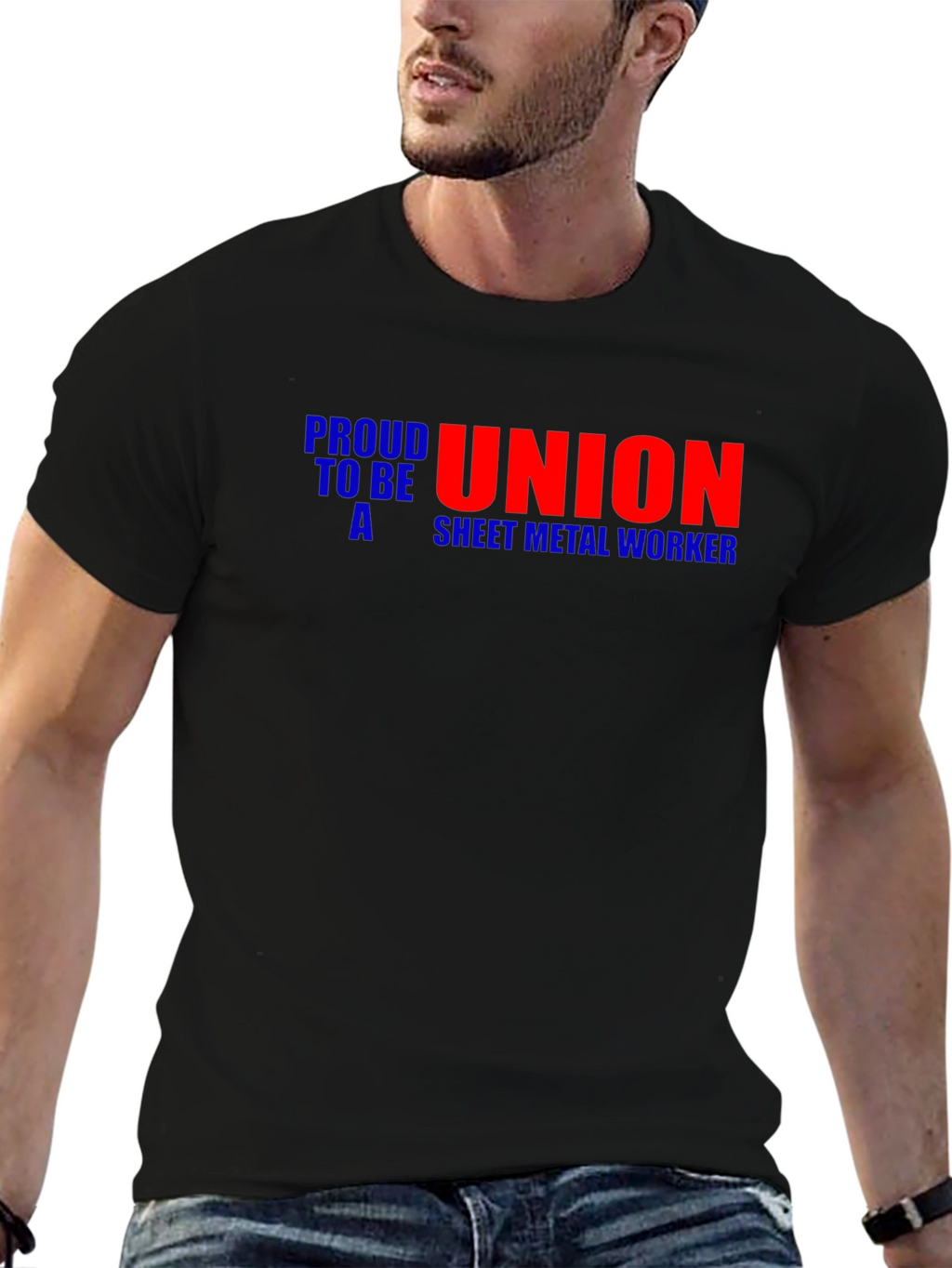 Proud Union Sheet Metal Worker T-Shirt