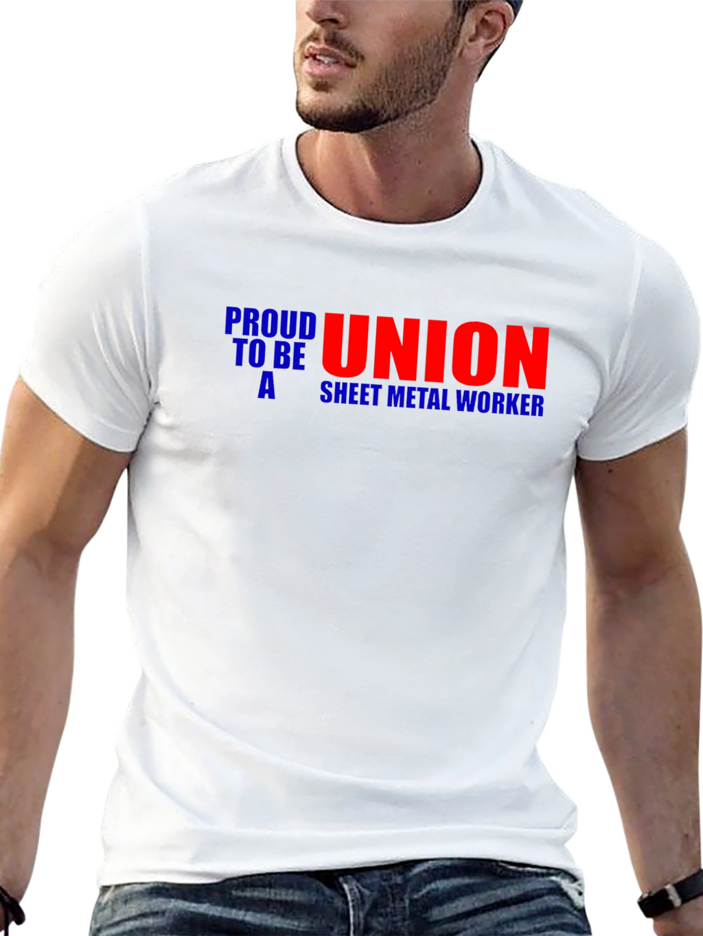 Proud Union Sheet Metal Worker T-Shirt