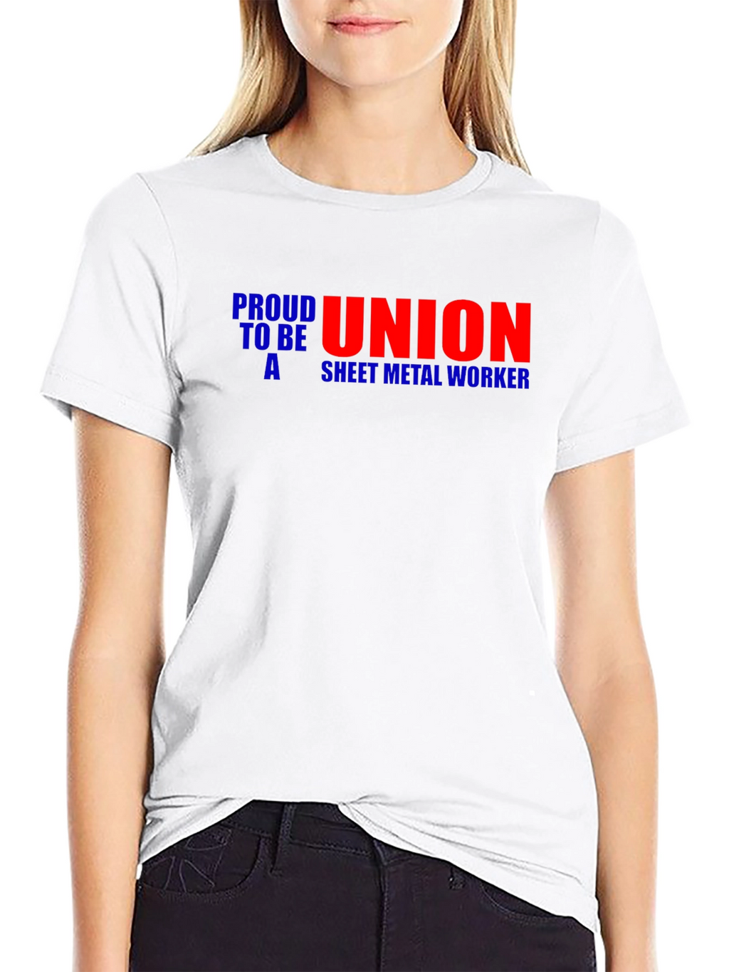 Proud Union Sheet Metal Worker T-Shirt