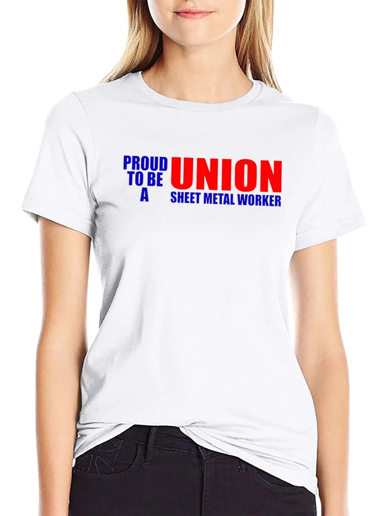 Proud Union Sheet Metal Worker T-Shirt