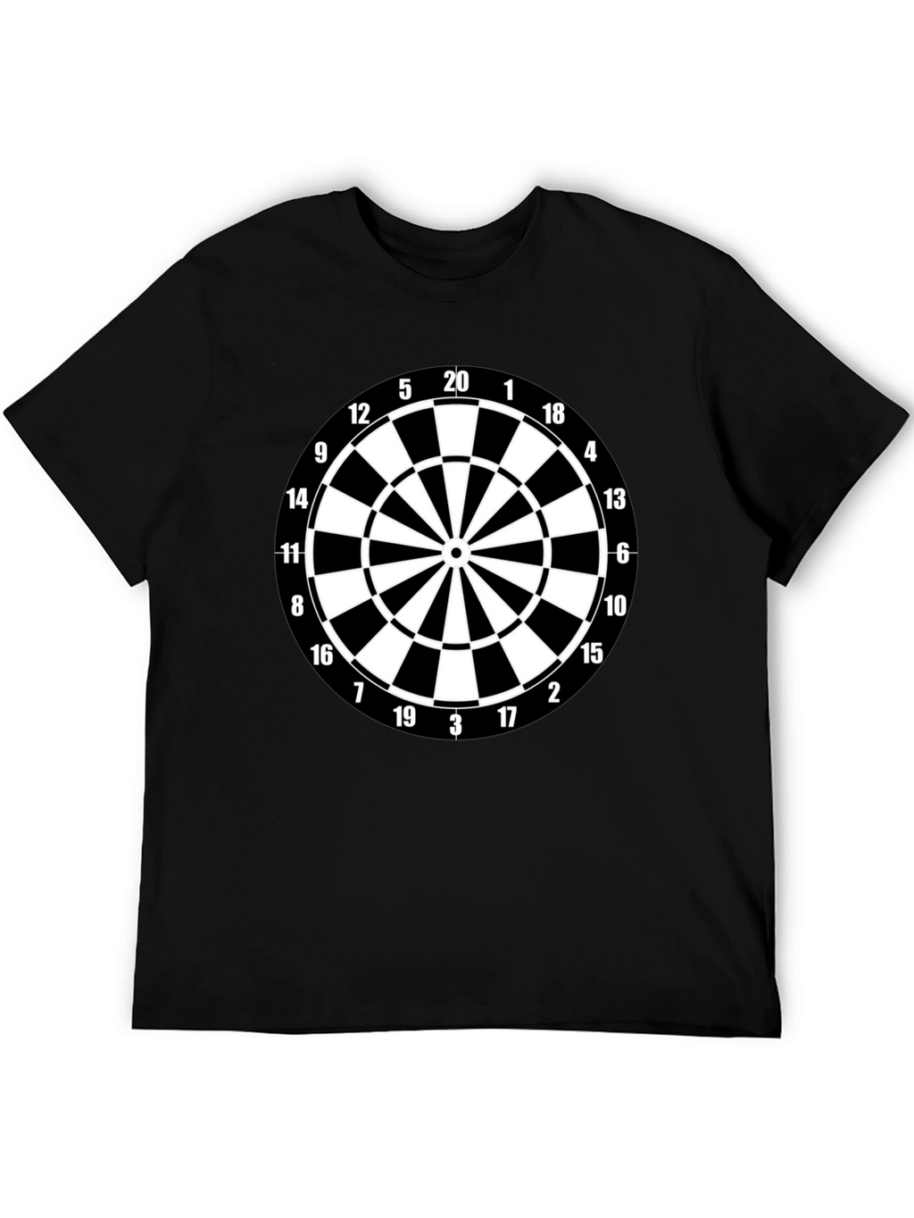 Dartboard Graphic Tee - Target Practice Shirt