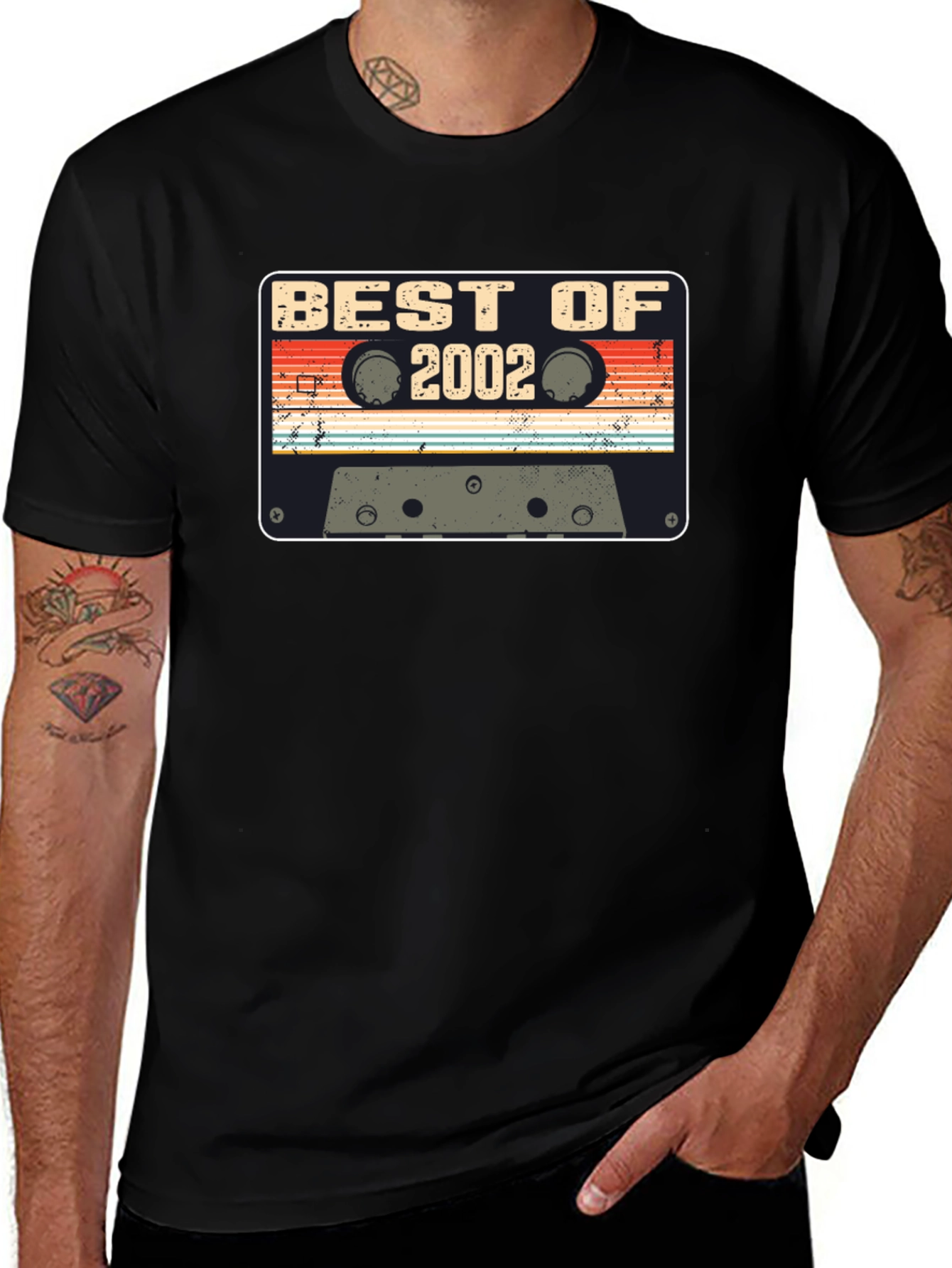 Best of 2002 Cassette Tape Graphic T-Shirt