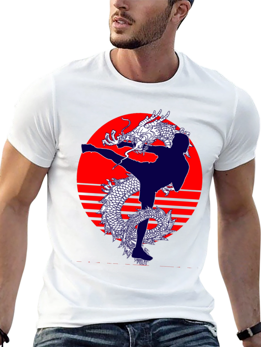 Dragon Karate T-Shirt - Martial Arts Graphic Tee