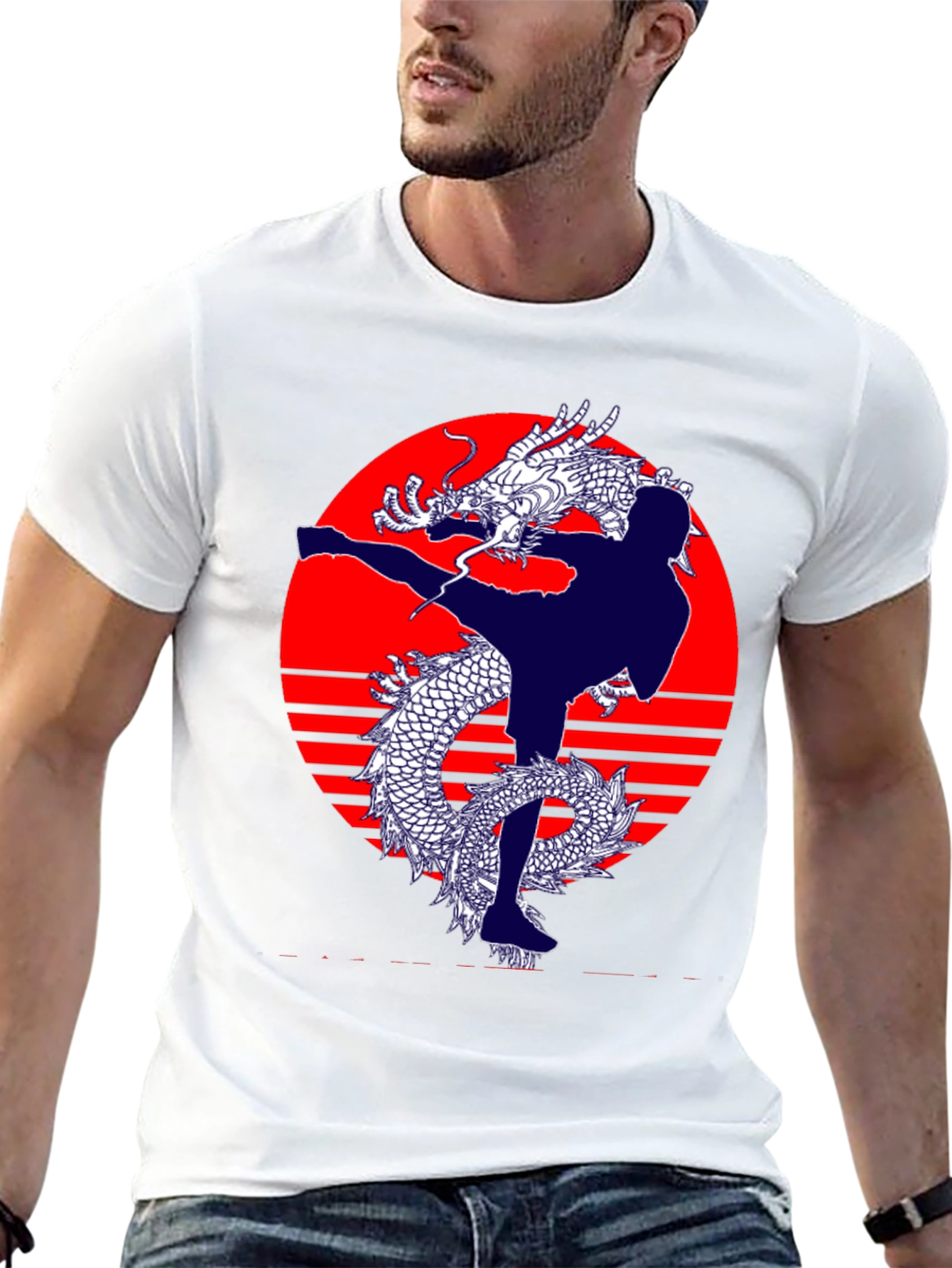 Dragon Karate T-Shirt - Martial Arts Graphic Tee