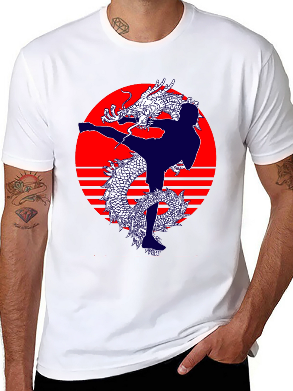 Dragon Karate T-Shirt - Martial Arts Graphic Tee