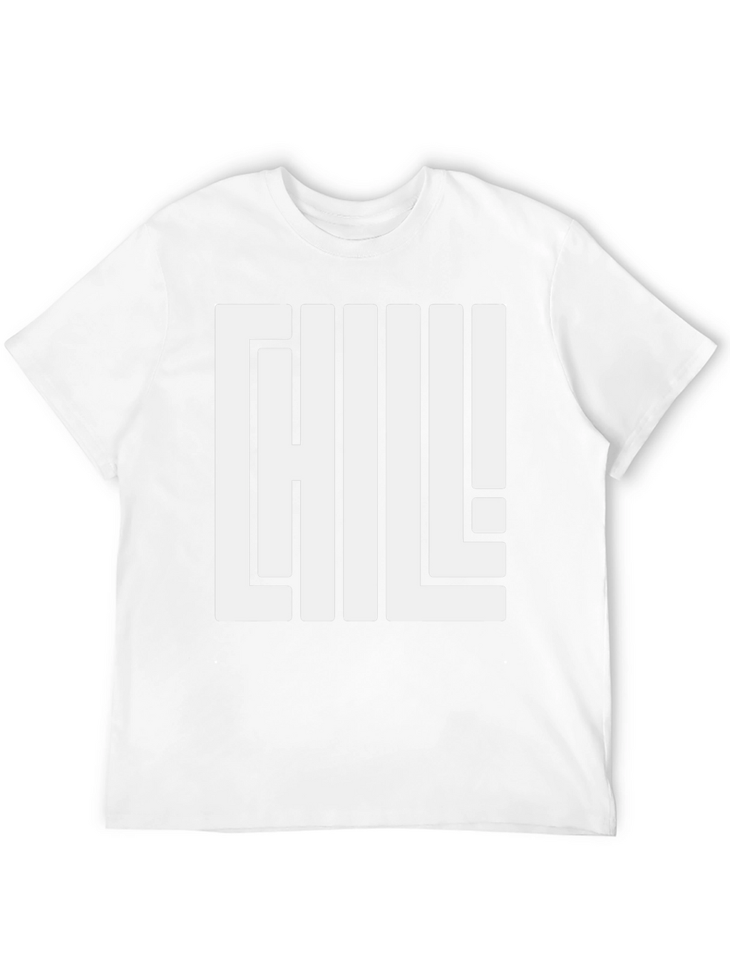 Chill Graphic Tee - Black Relaxed Fit T-Shirt