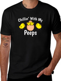Chillin With My Peeps Easter T-Shirt